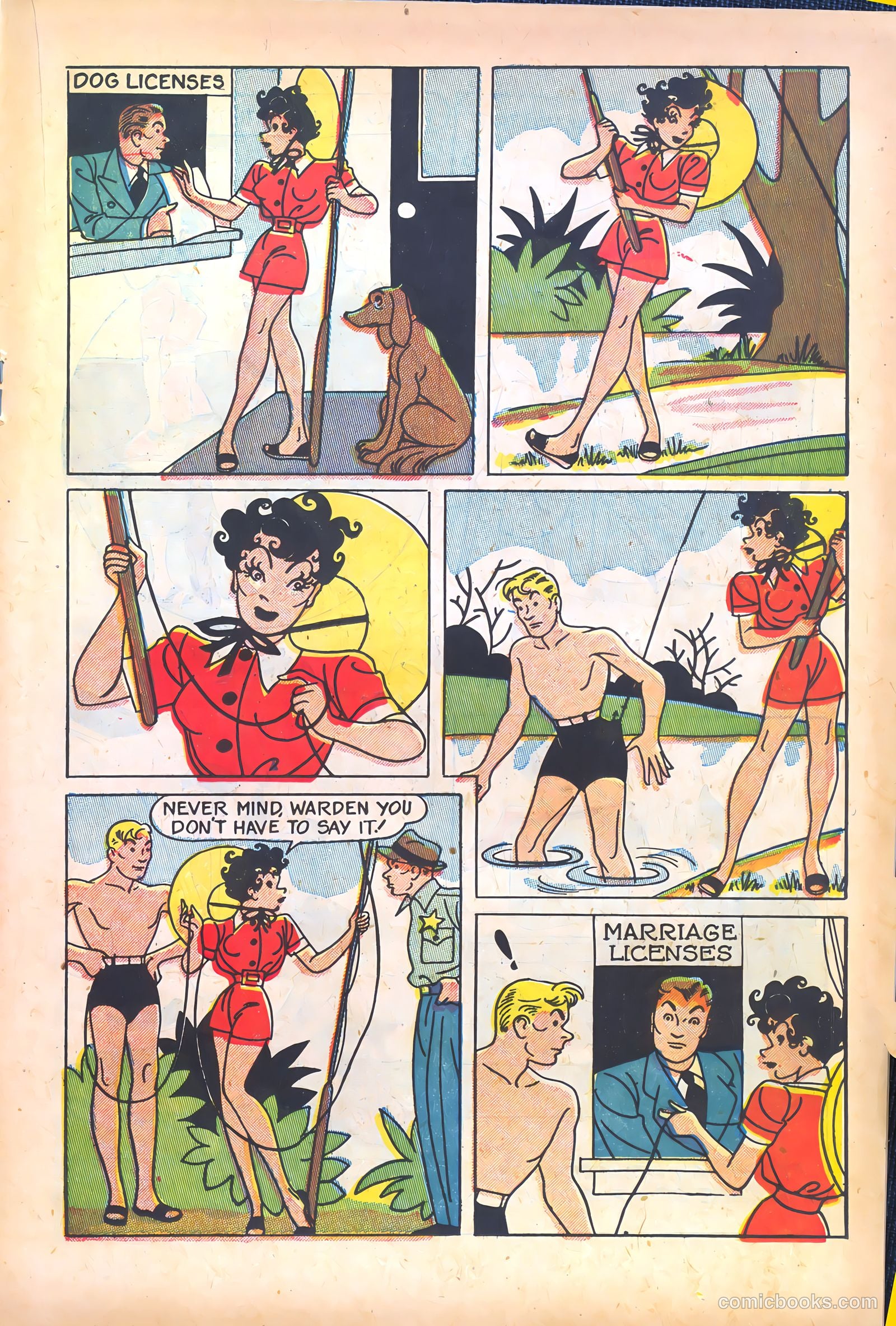 Mopsy #18 (1953) — page 19 of 36