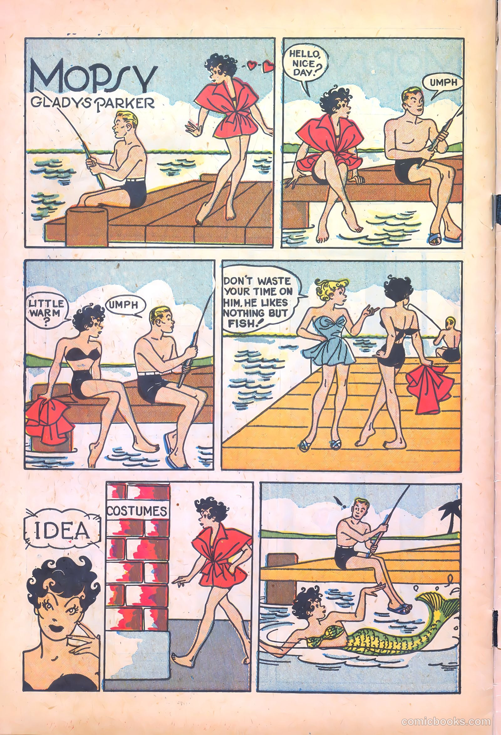 Mopsy #18 (1953) — page 34 of 36