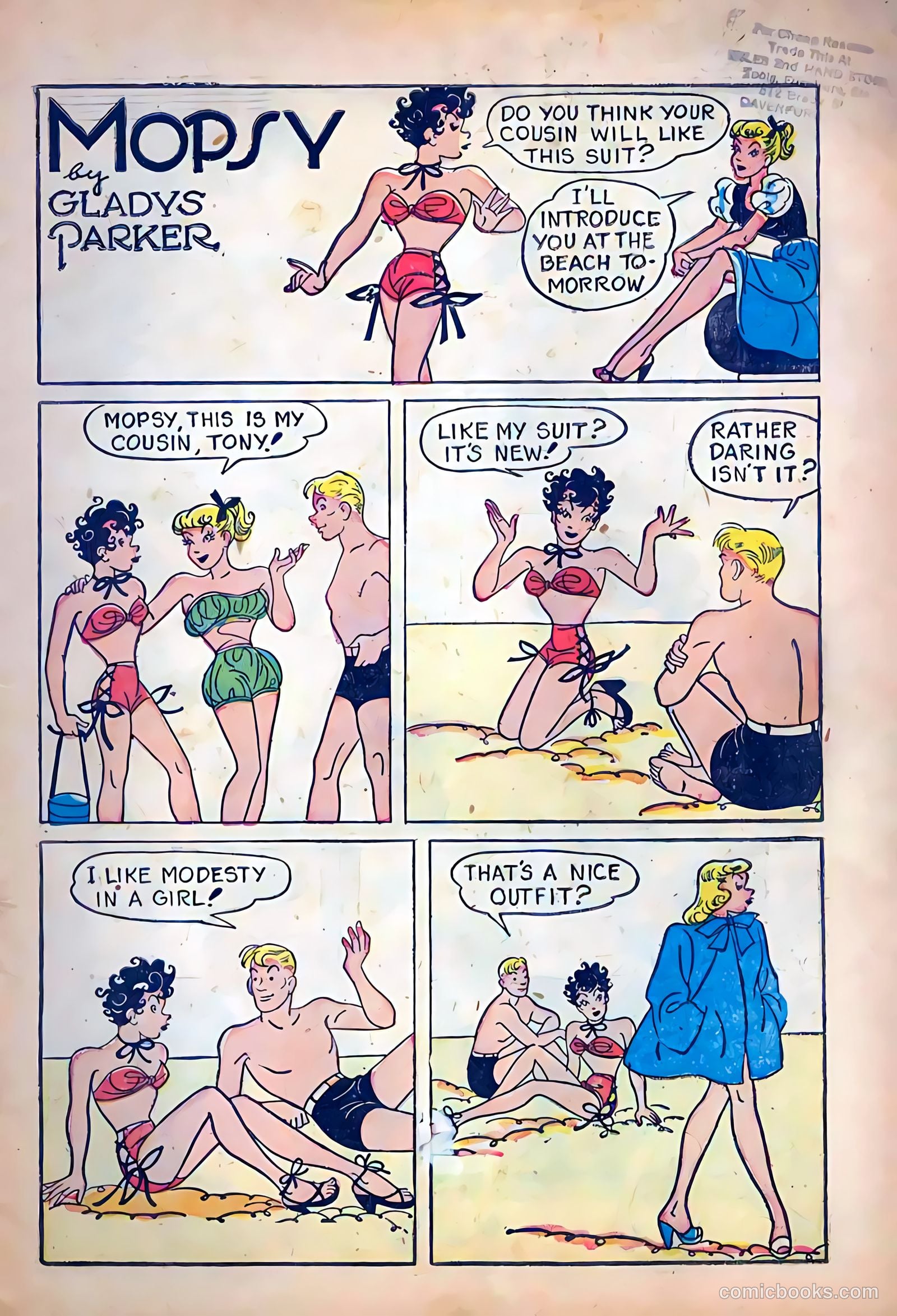 Mopsy #19 (1953) — page 3 of 34