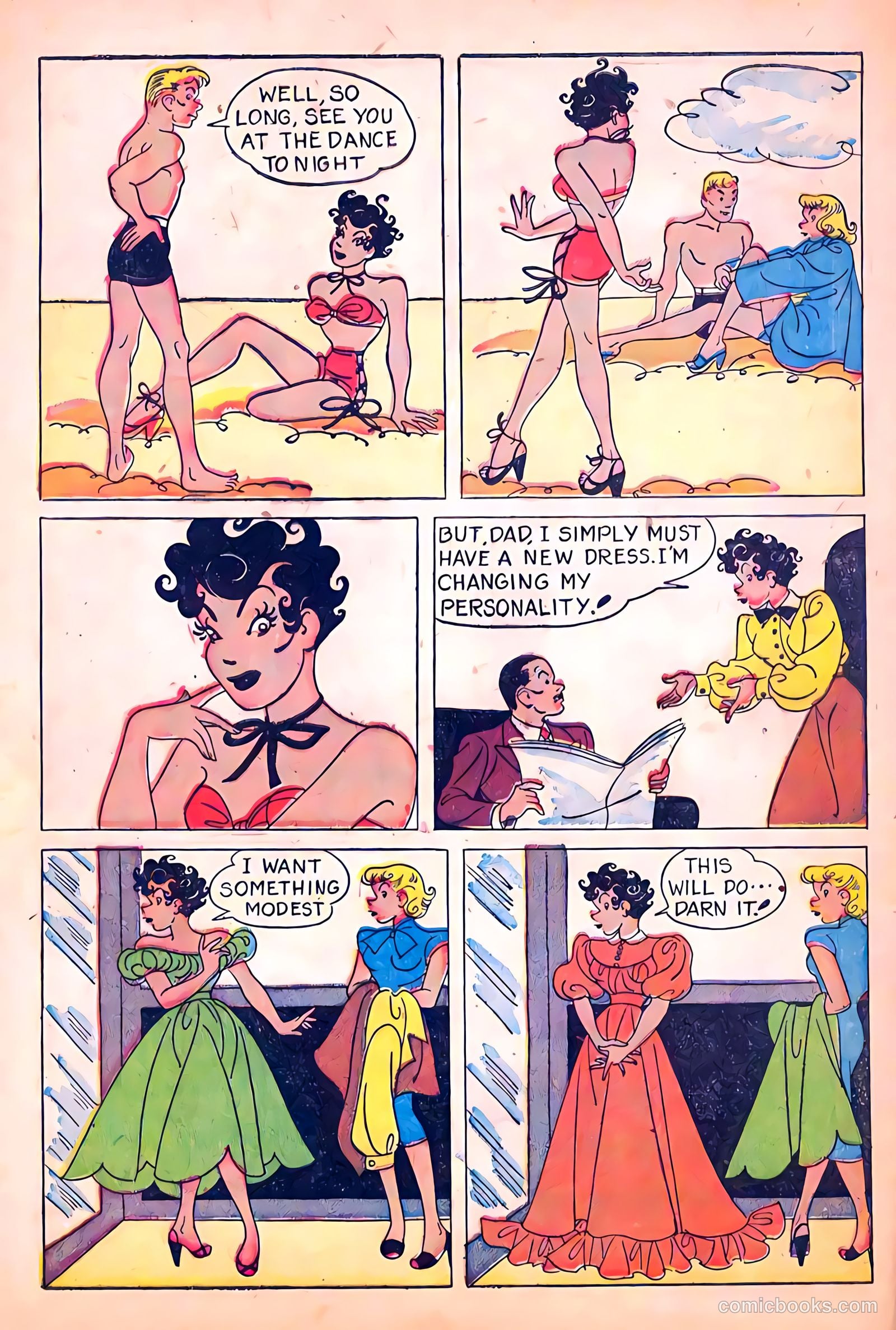 Mopsy #19 (1953) — page 4 of 34