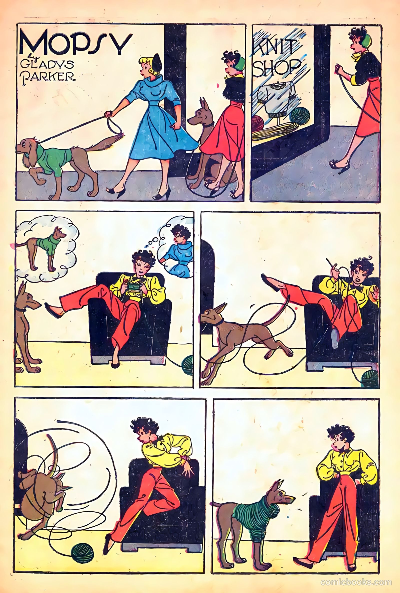 Mopsy #19 (1953) — page 7 of 34