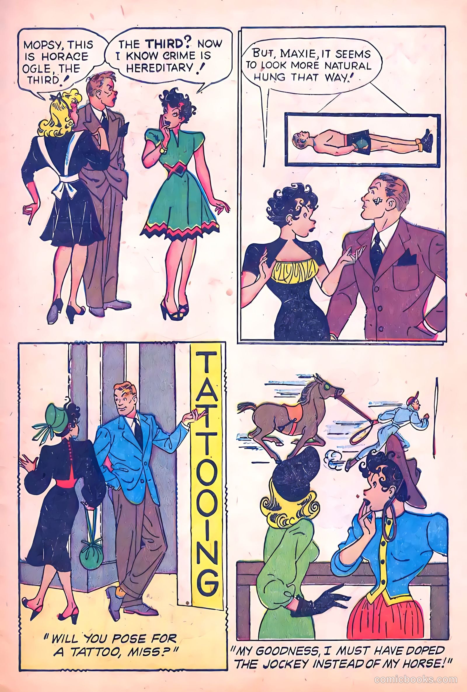 Mopsy #19 (1953) — page 9 of 34