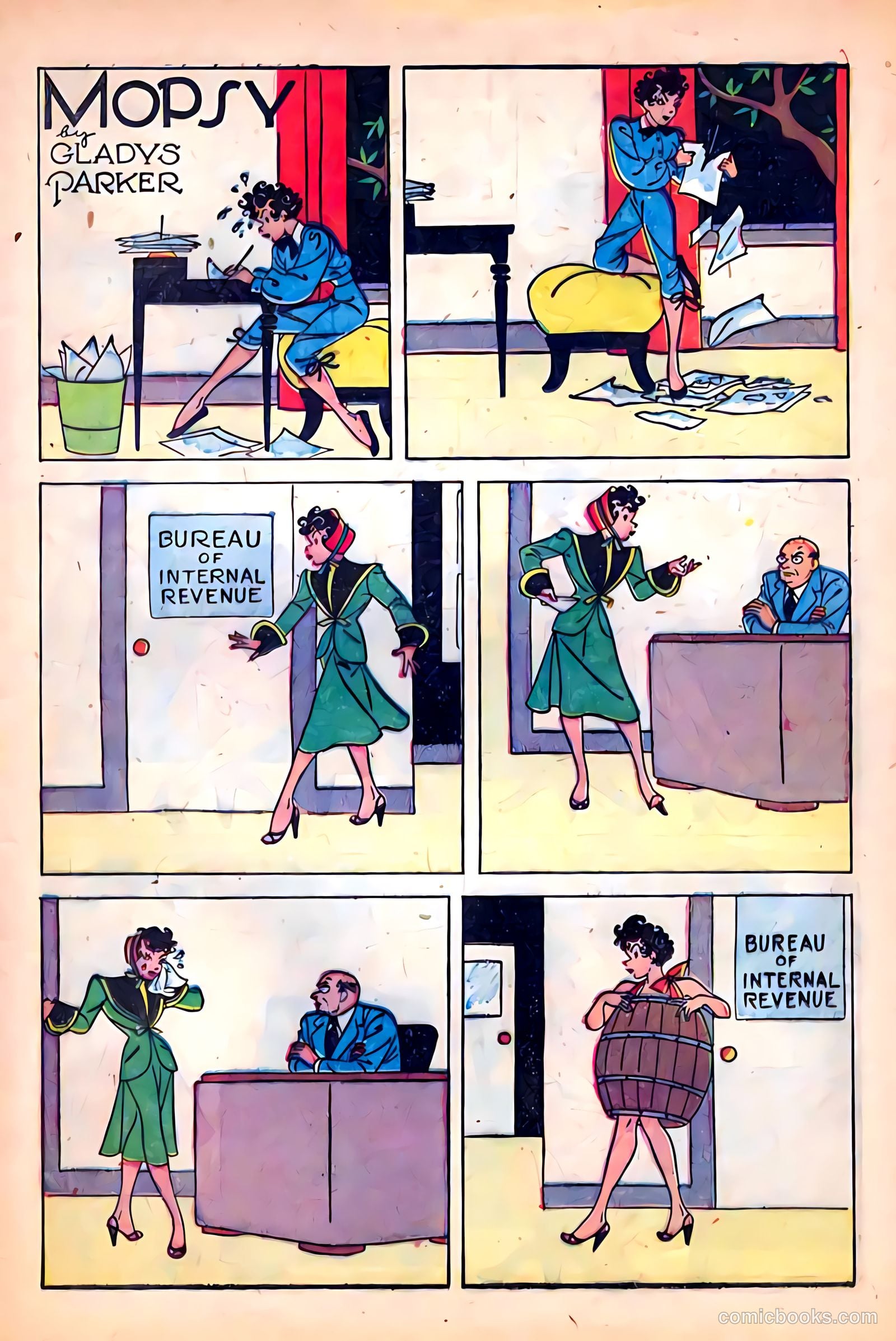 Mopsy #19 (1953) — page 17 of 34