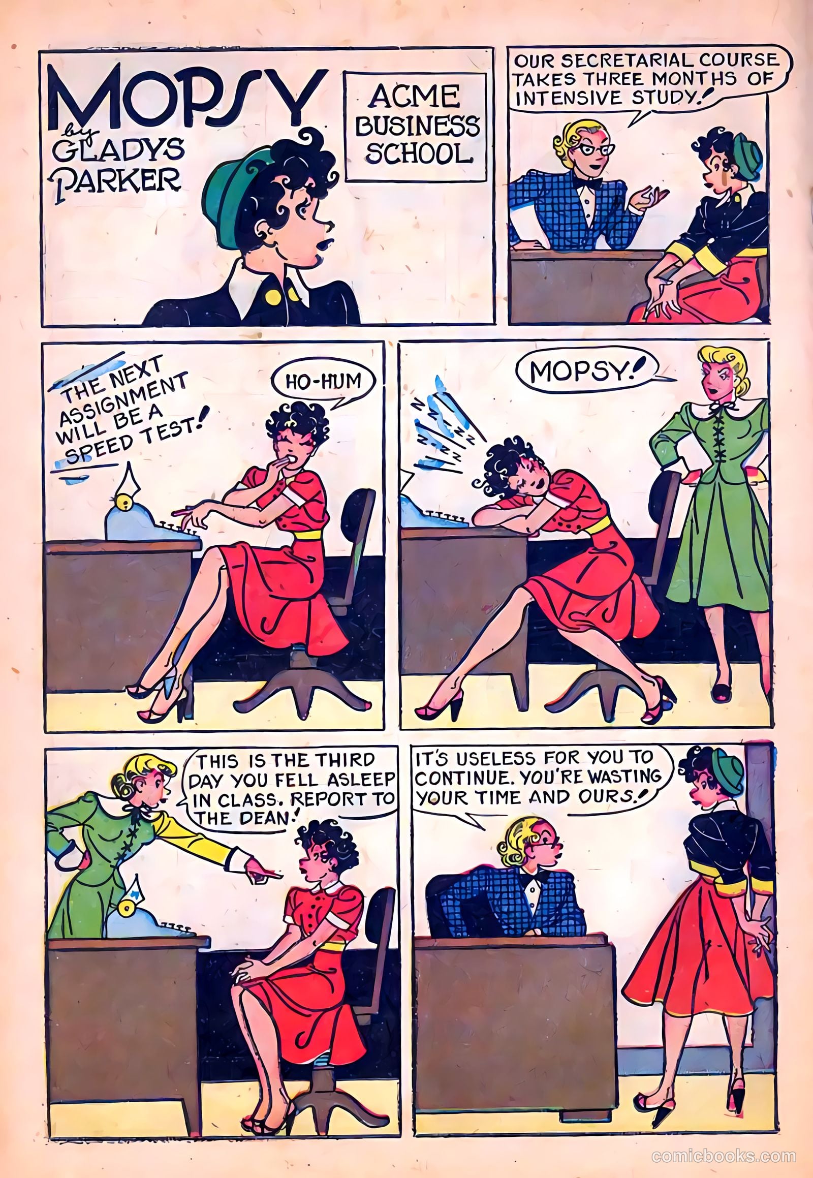 Mopsy #19 (1953) — page 18 of 34
