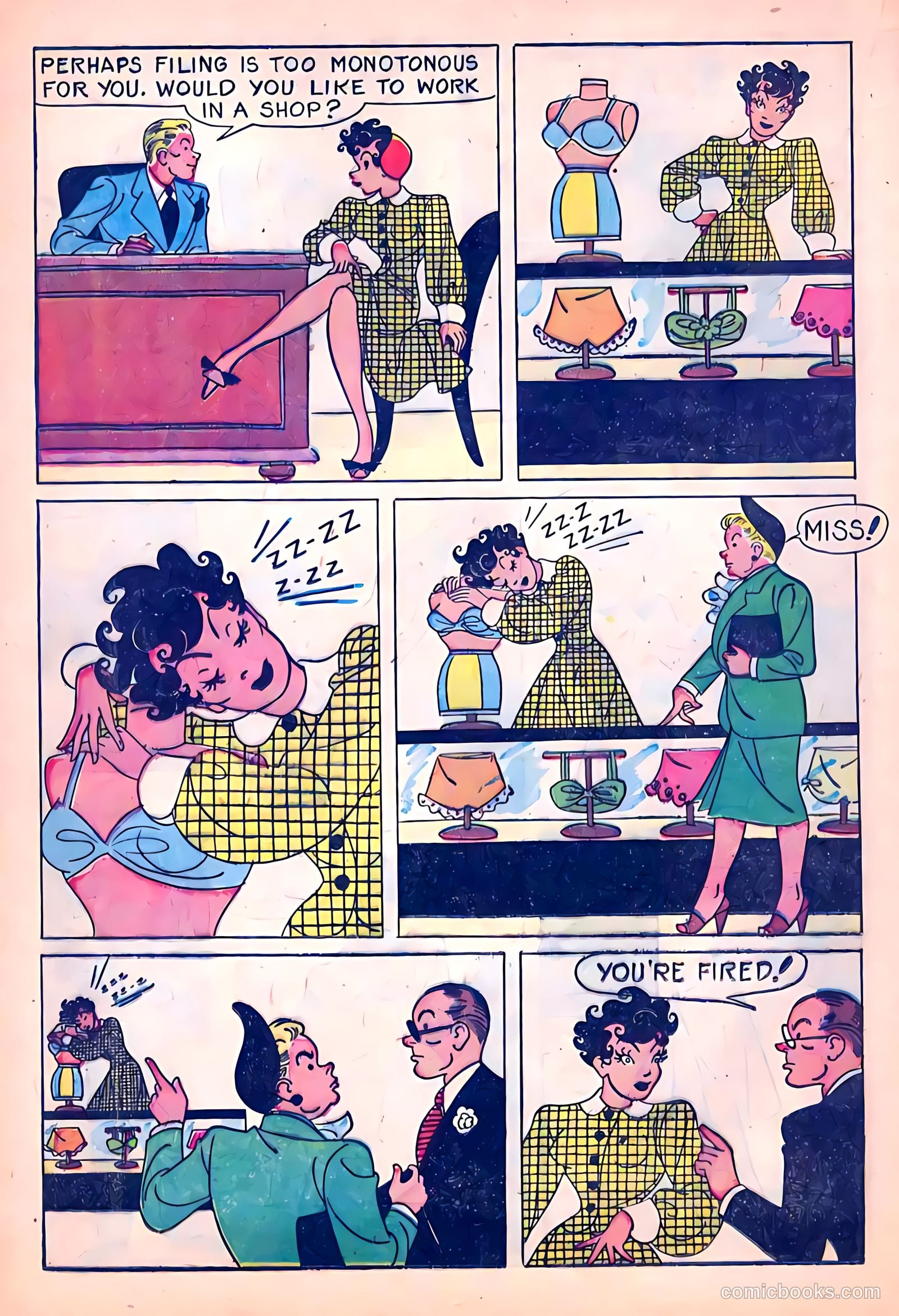 Mopsy #19 (1953) — page 20 of 34
