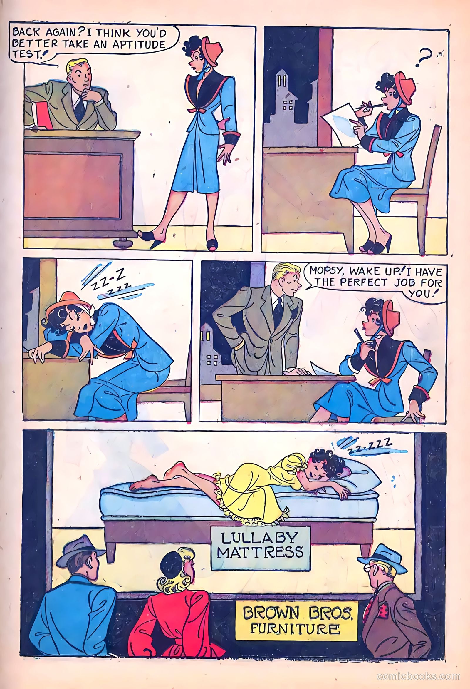 Mopsy #19 (1953) — page 21 of 34