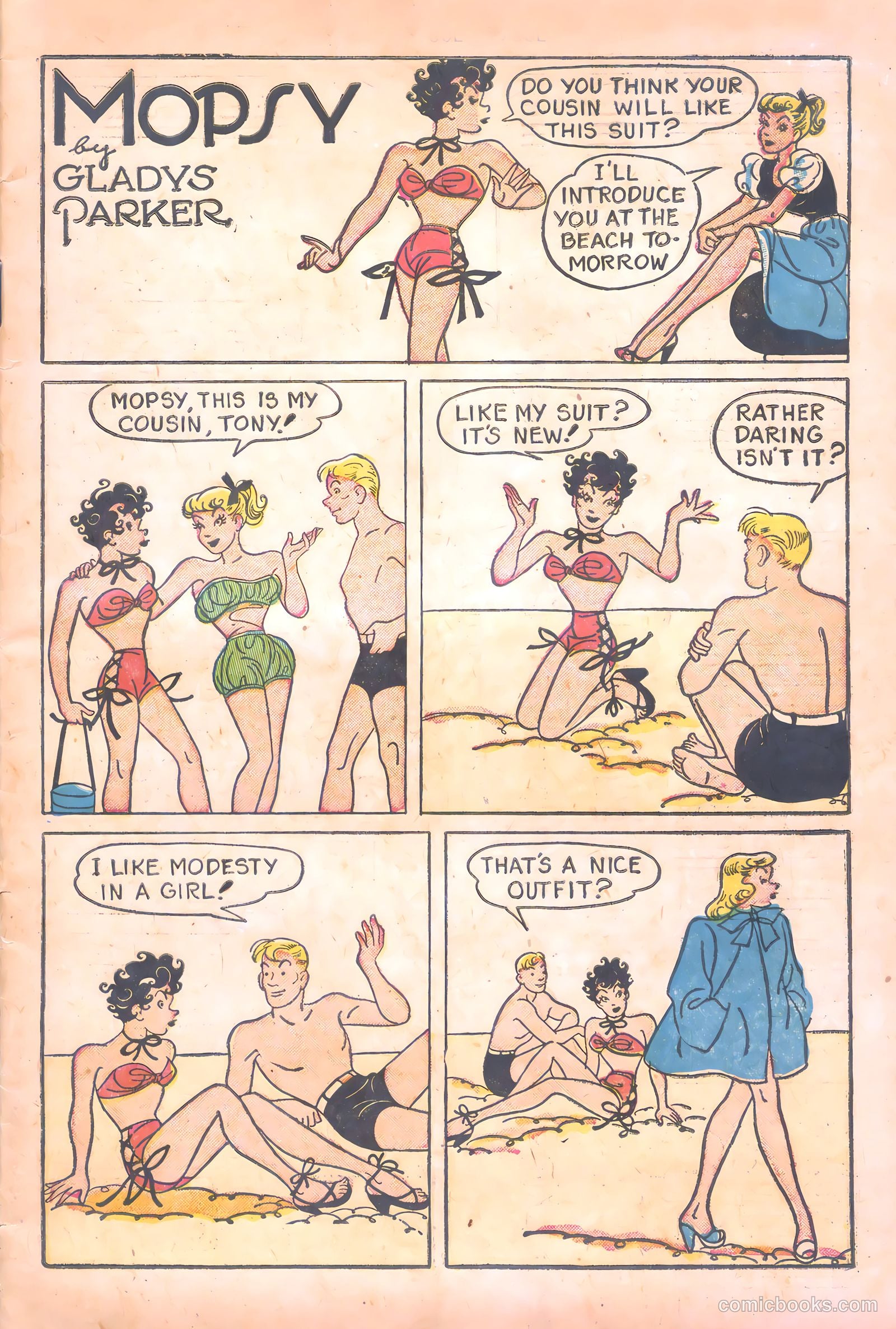 Mopsy #19 (1953) — page 3 of 36