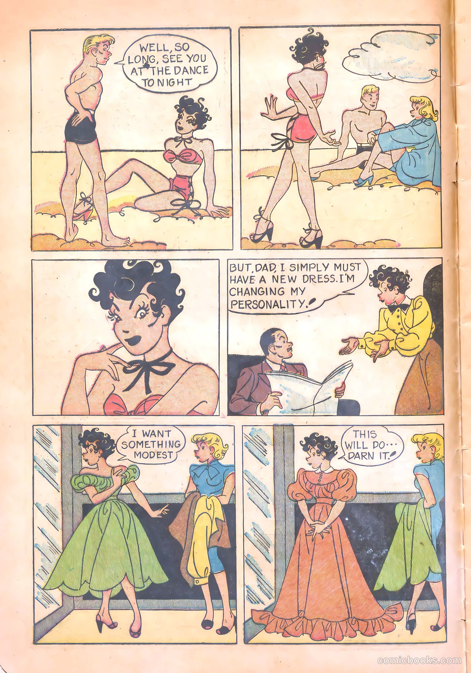 Mopsy #19 (1953) — page 4 of 36