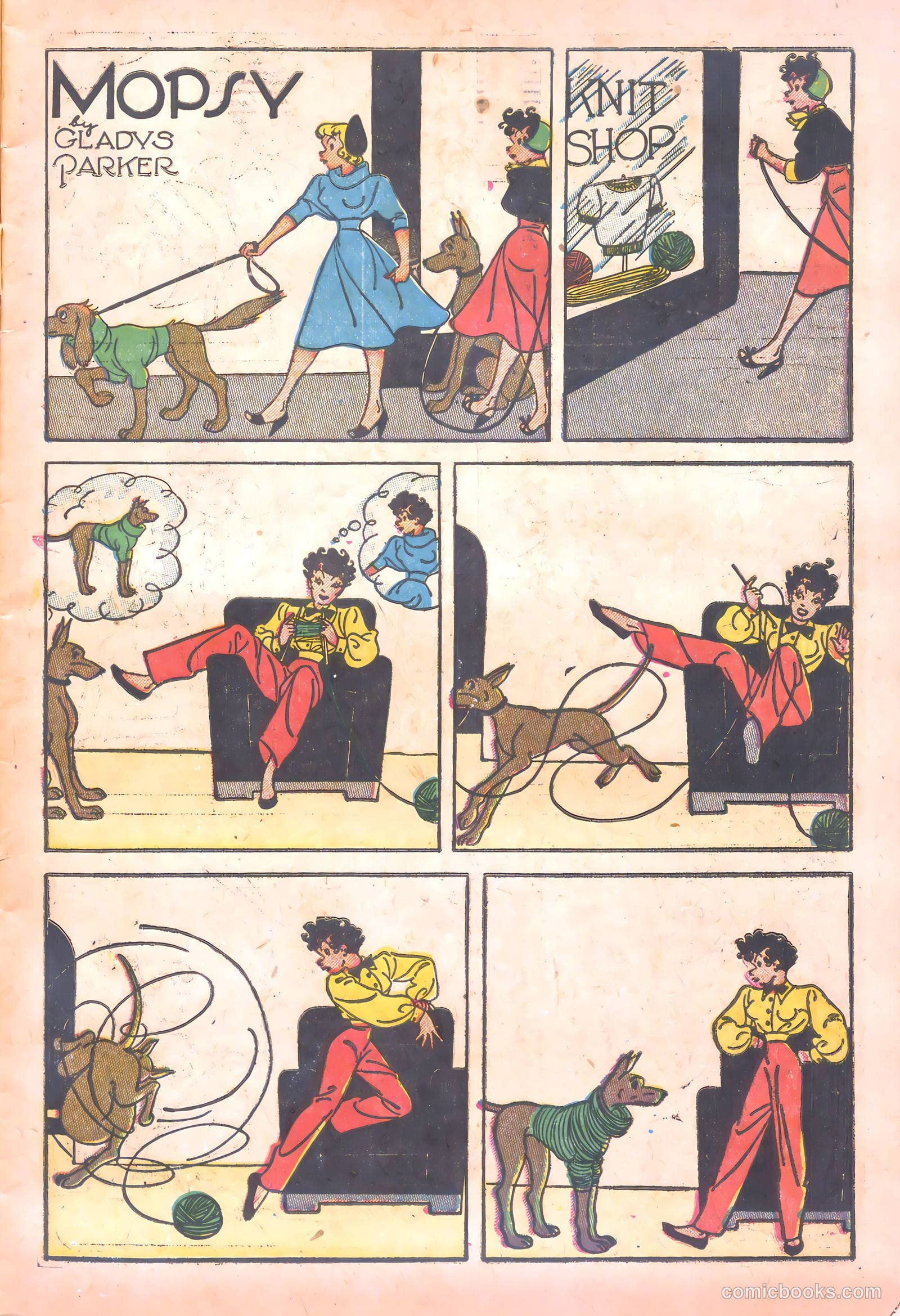 Mopsy #19 (1953) — page 7 of 36