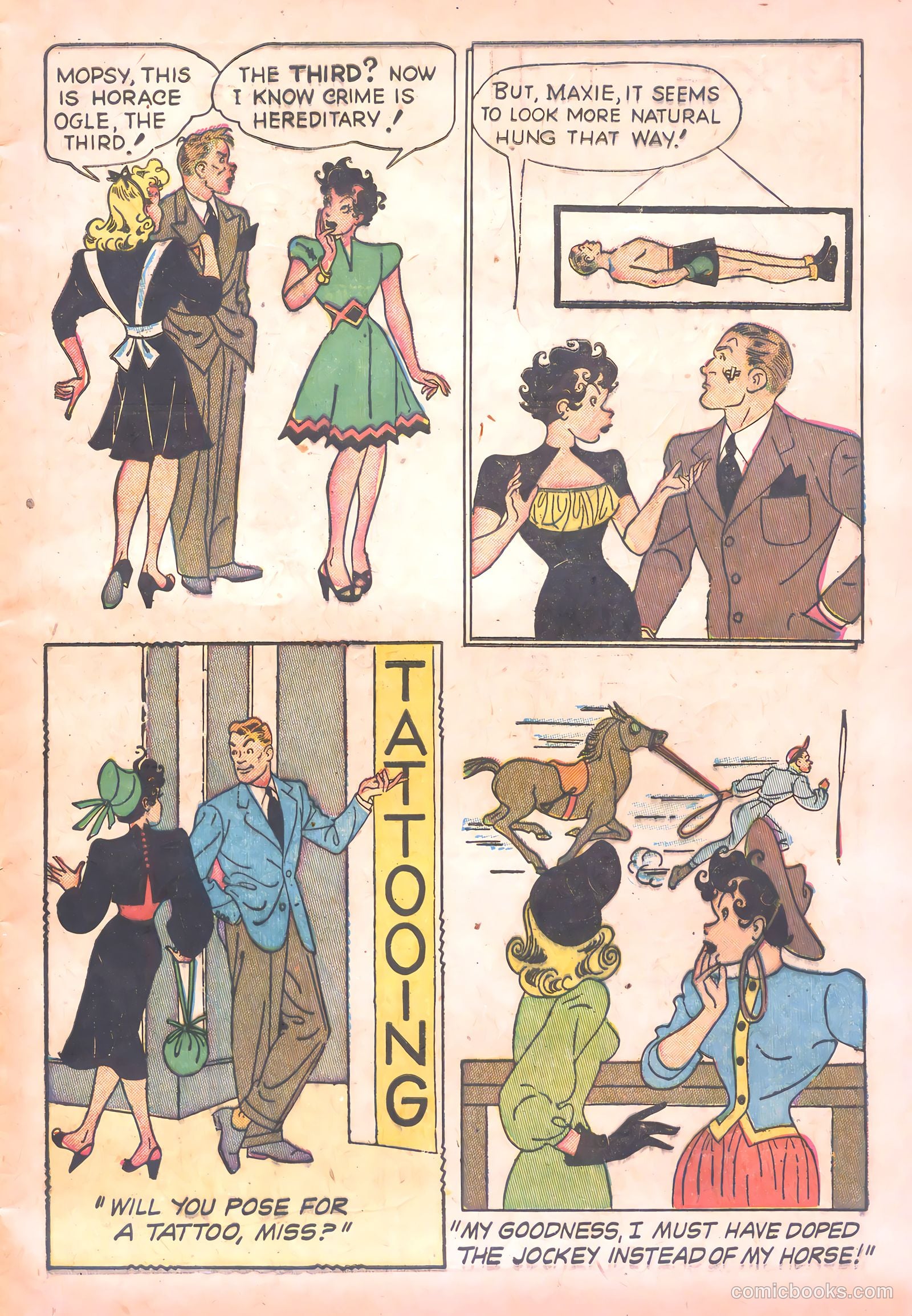 Mopsy #19 (1953) — page 9 of 36