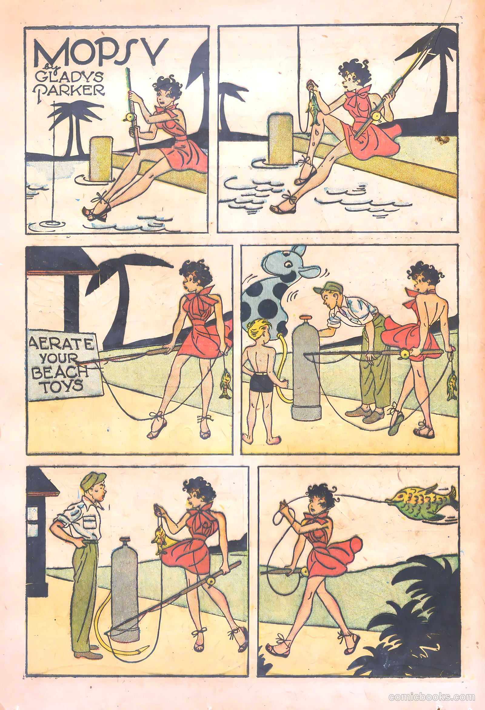 Mopsy #19 (1953) — page 16 of 36