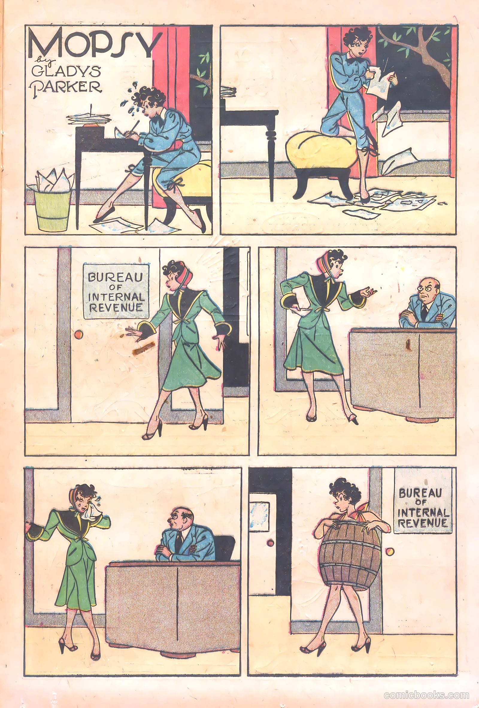 Mopsy #19 (1953) — page 17 of 36