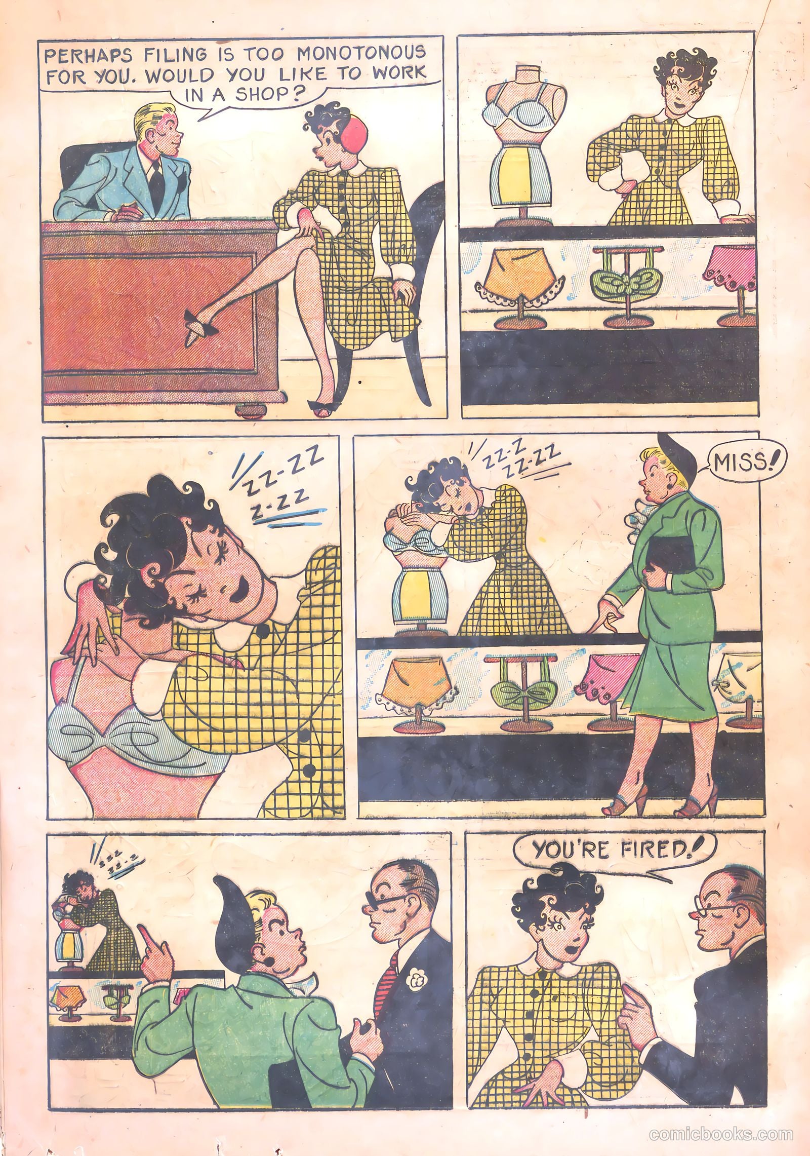 Mopsy #19 (1953) — page 20 of 36