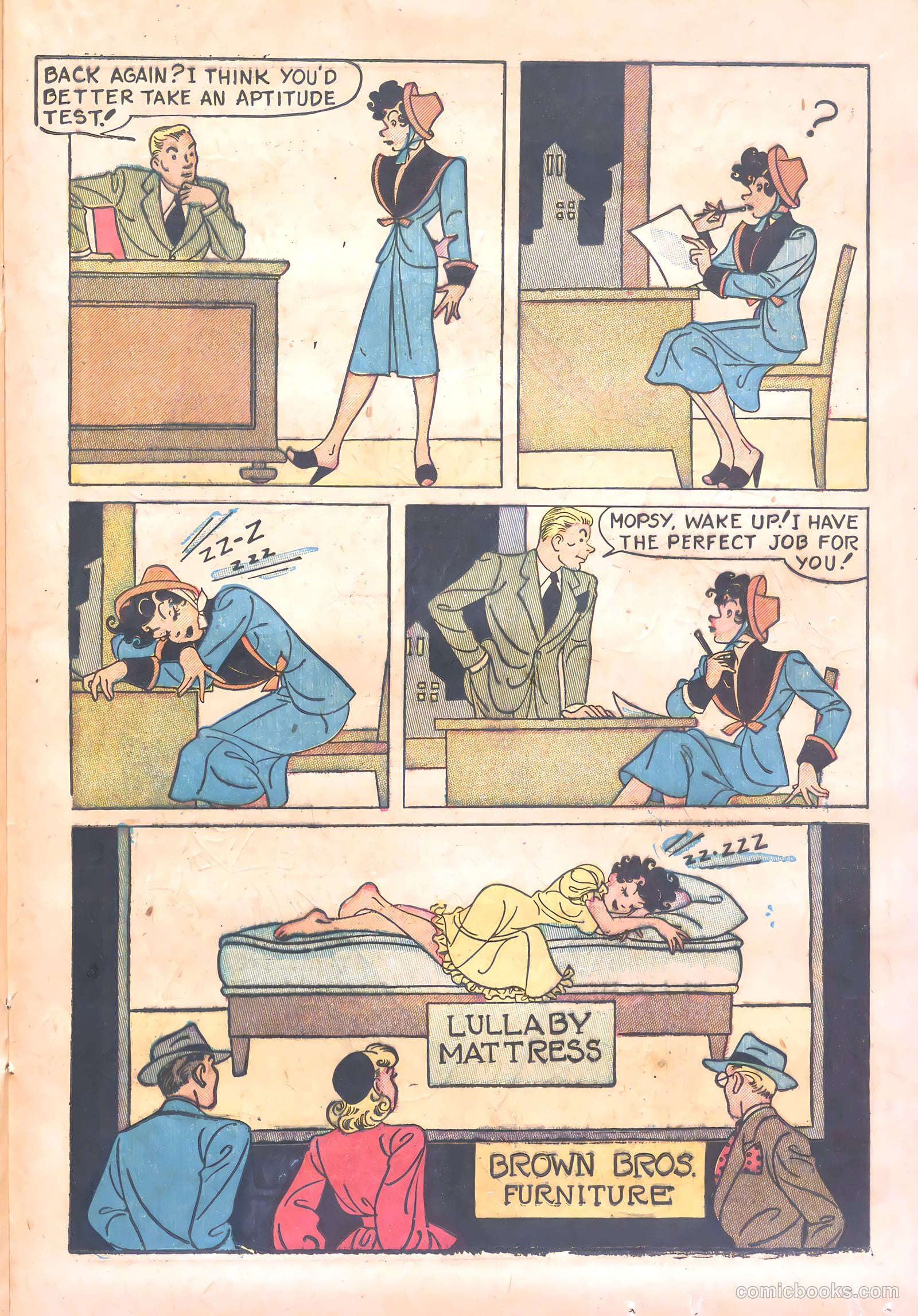 Mopsy #19 (1953) — page 21 of 36