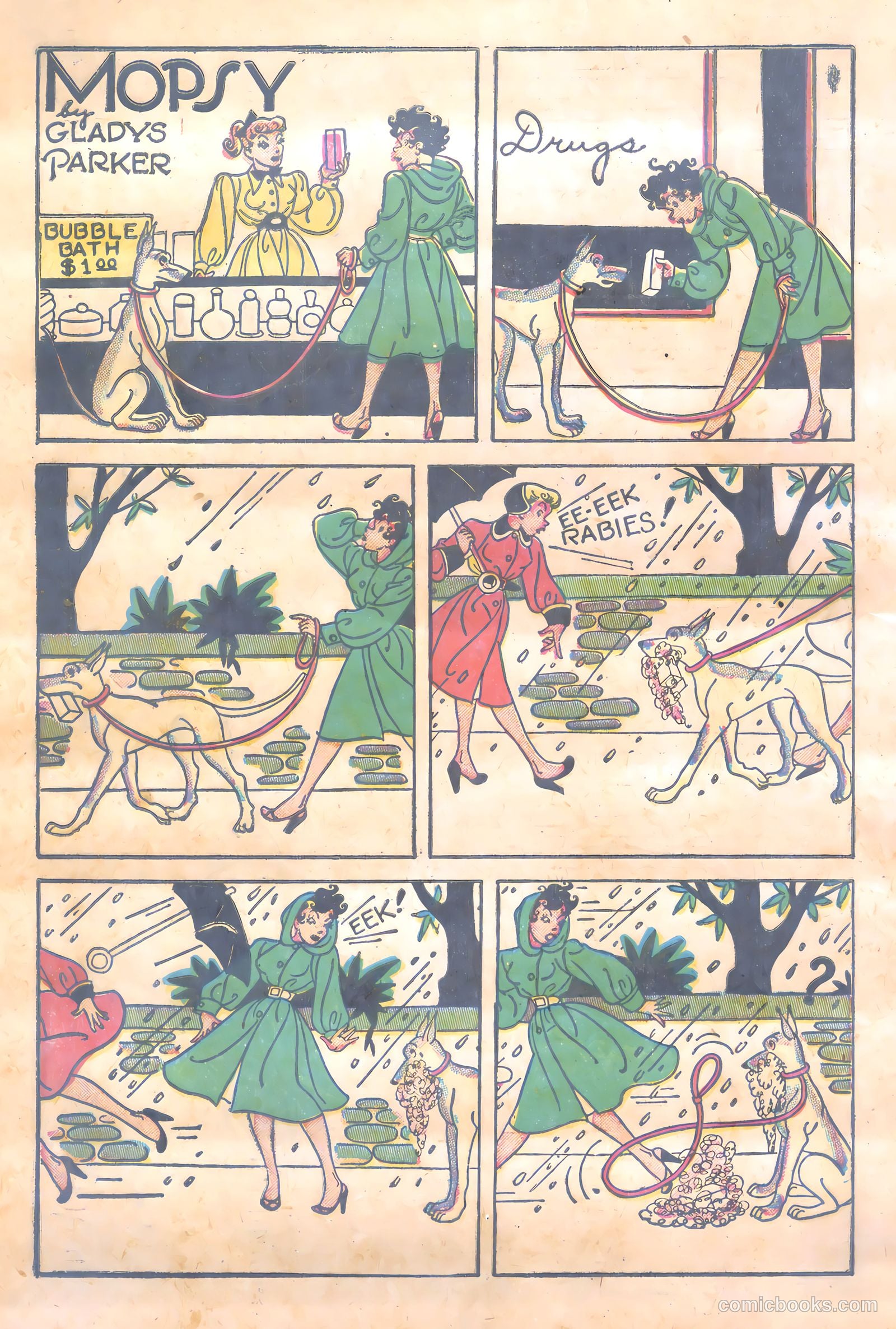 Mopsy #19 (1953) — page 34 of 36