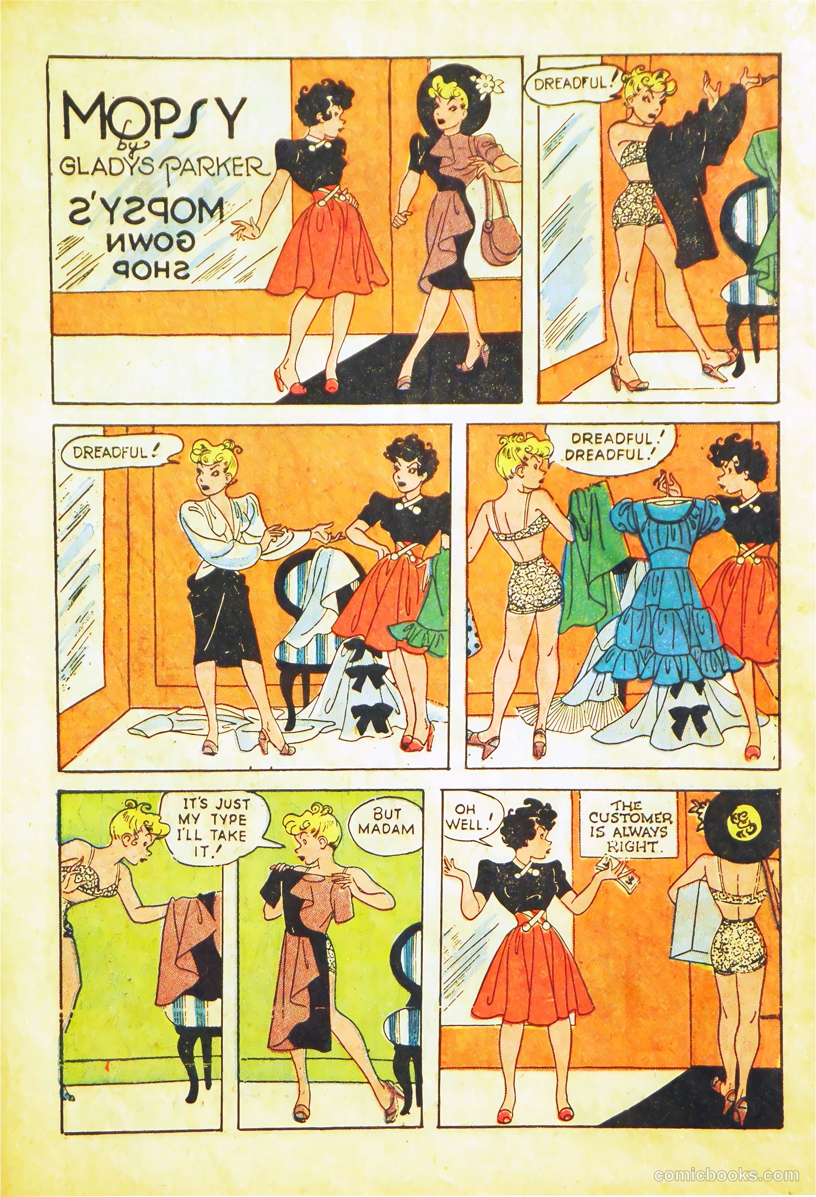 Mopsy #2 (1948) — page 35 of 37