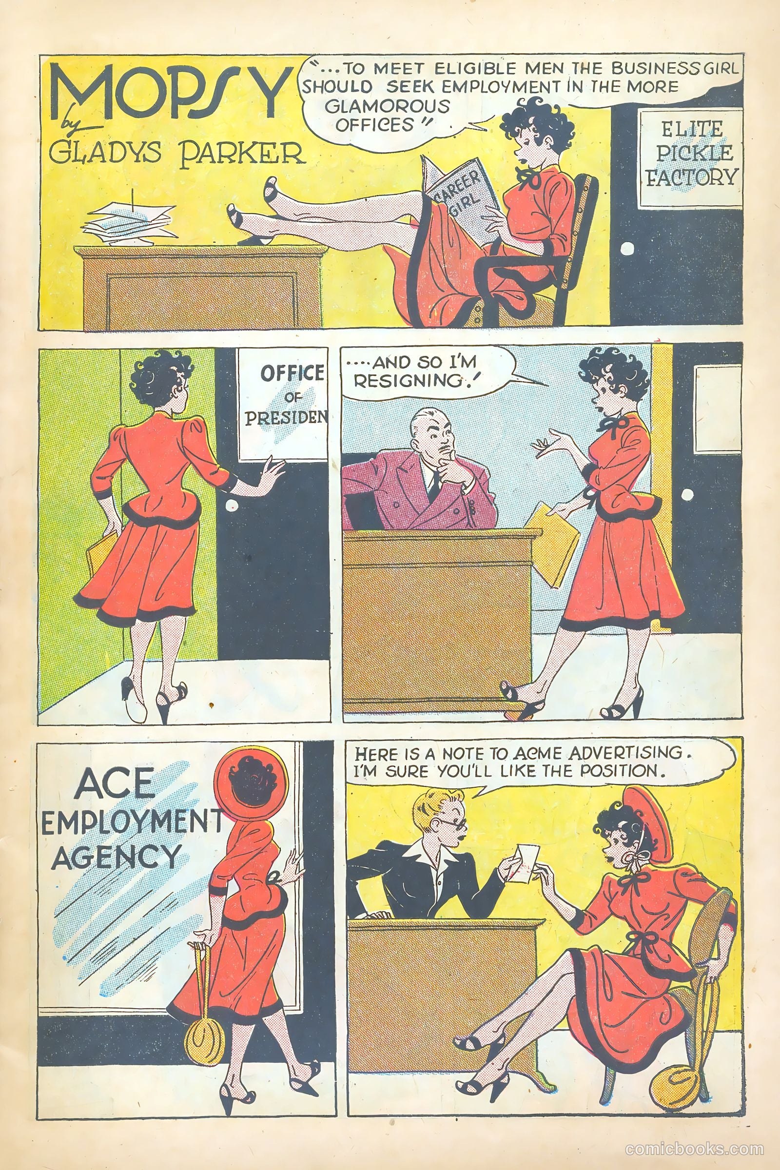 Mopsy #3 (1948) — page 3 of 36