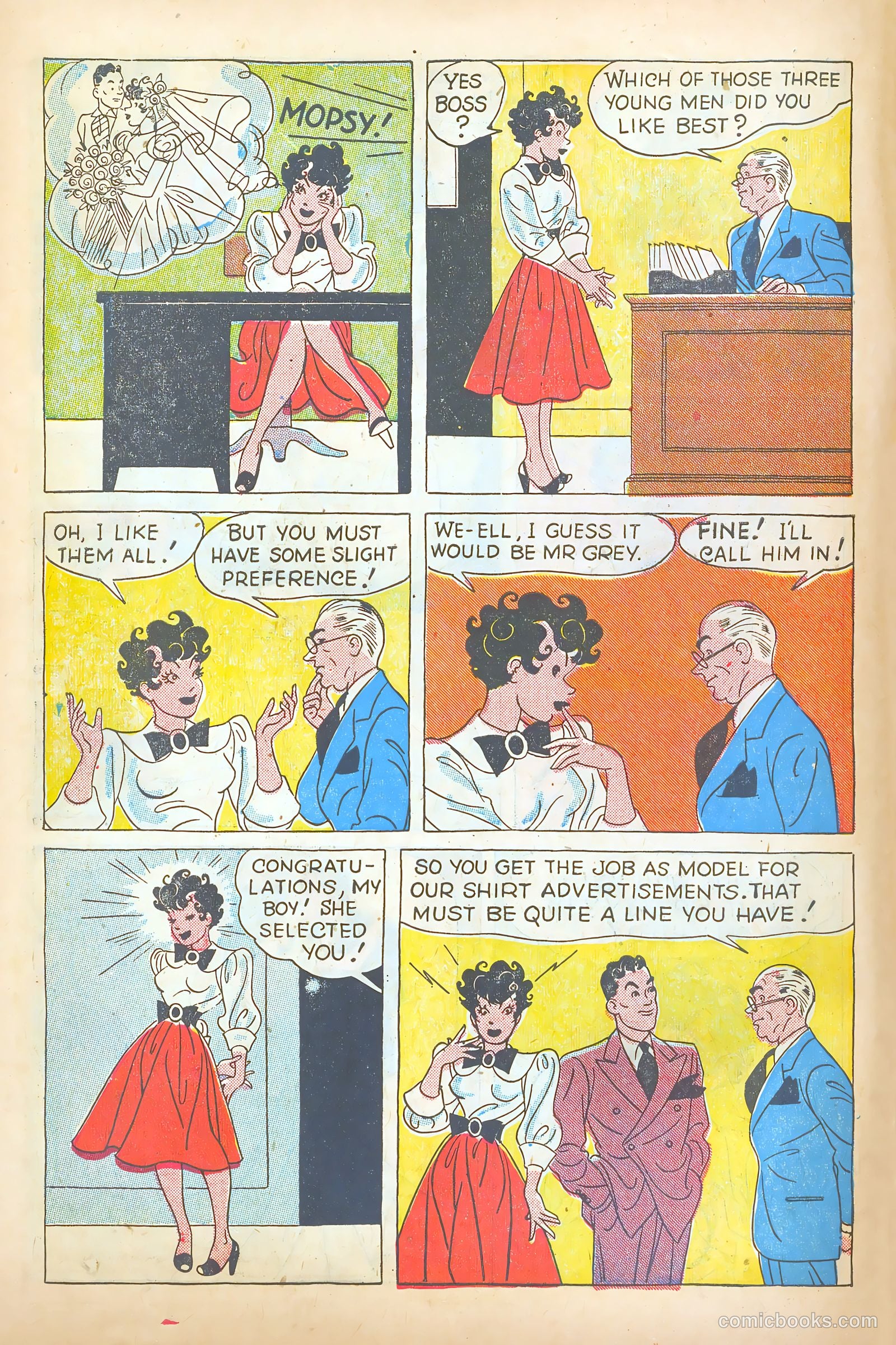 Mopsy #3 (1948) — page 6 of 36