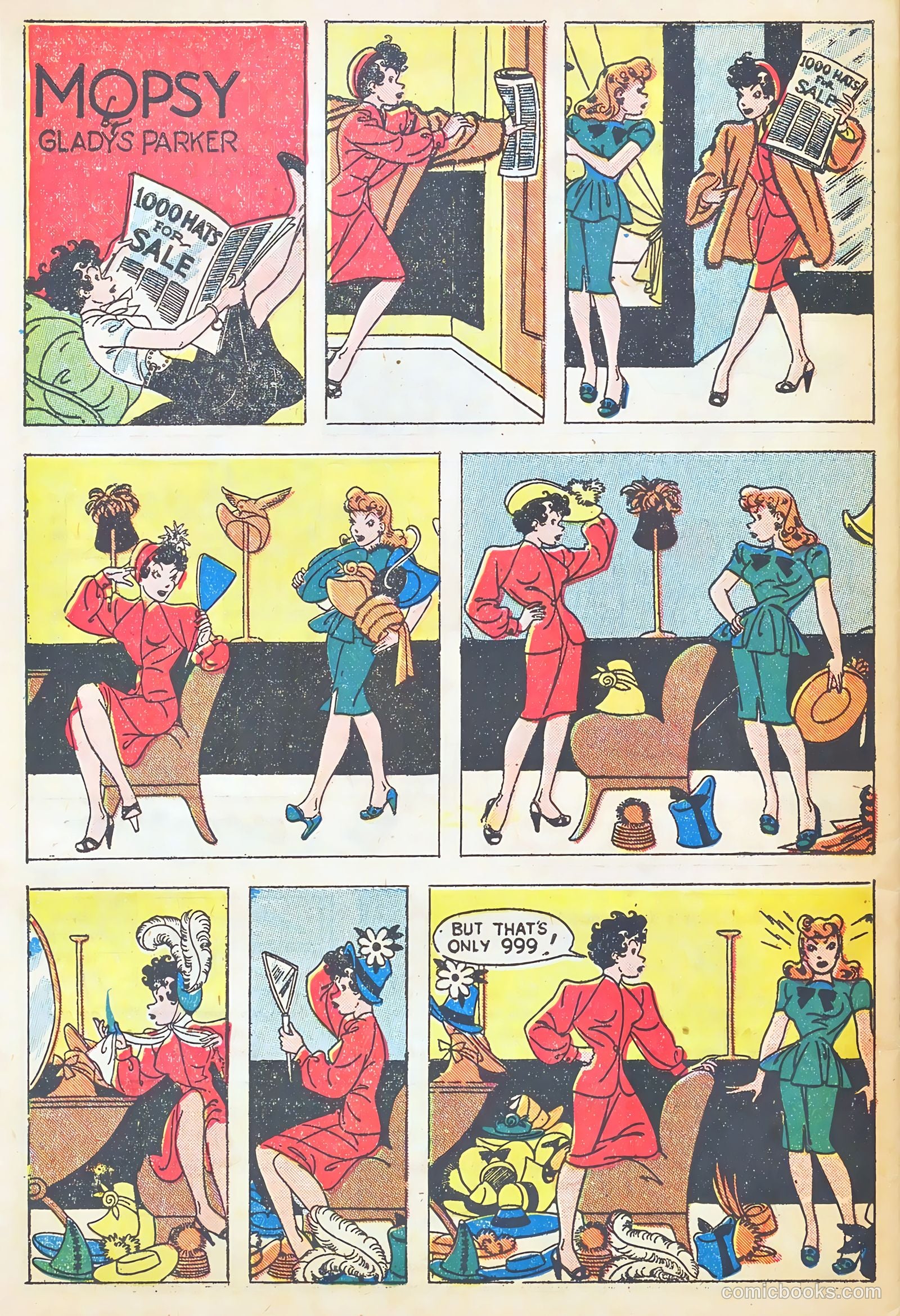 Mopsy #4 (1948) — page 32 of 36