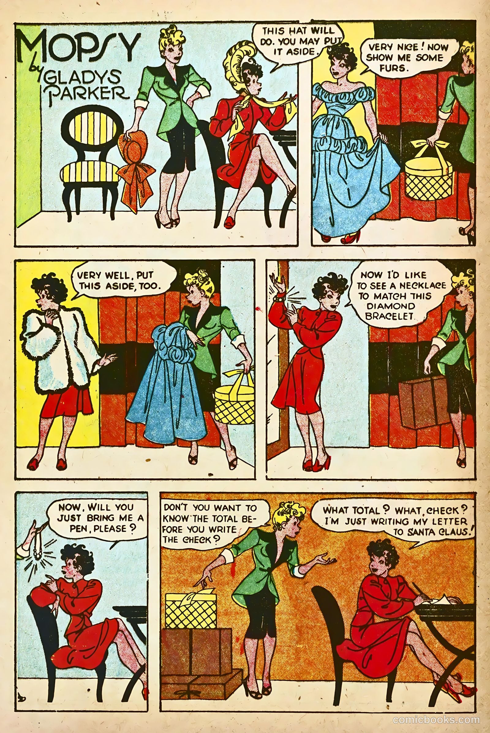 Mopsy #5 (1949) — page 16 of 36