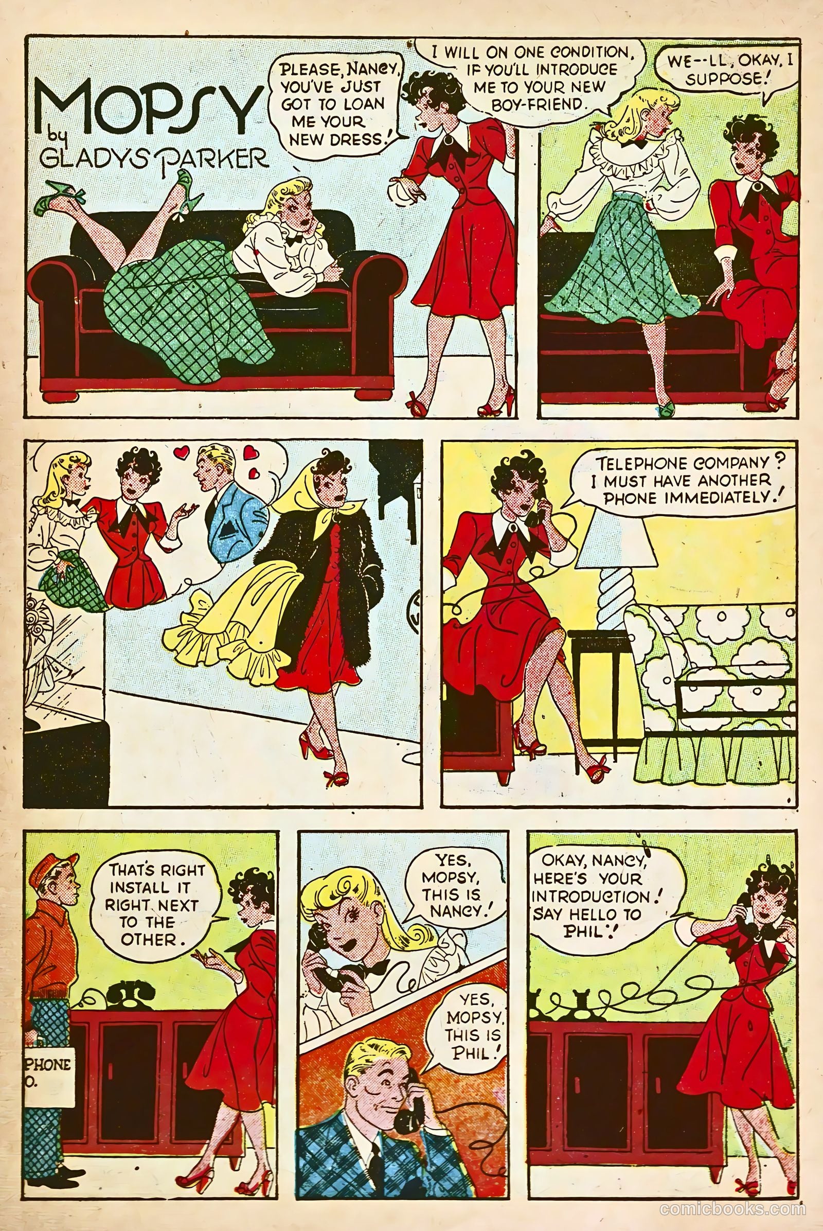 Mopsy #5 (1949) — page 27 of 36