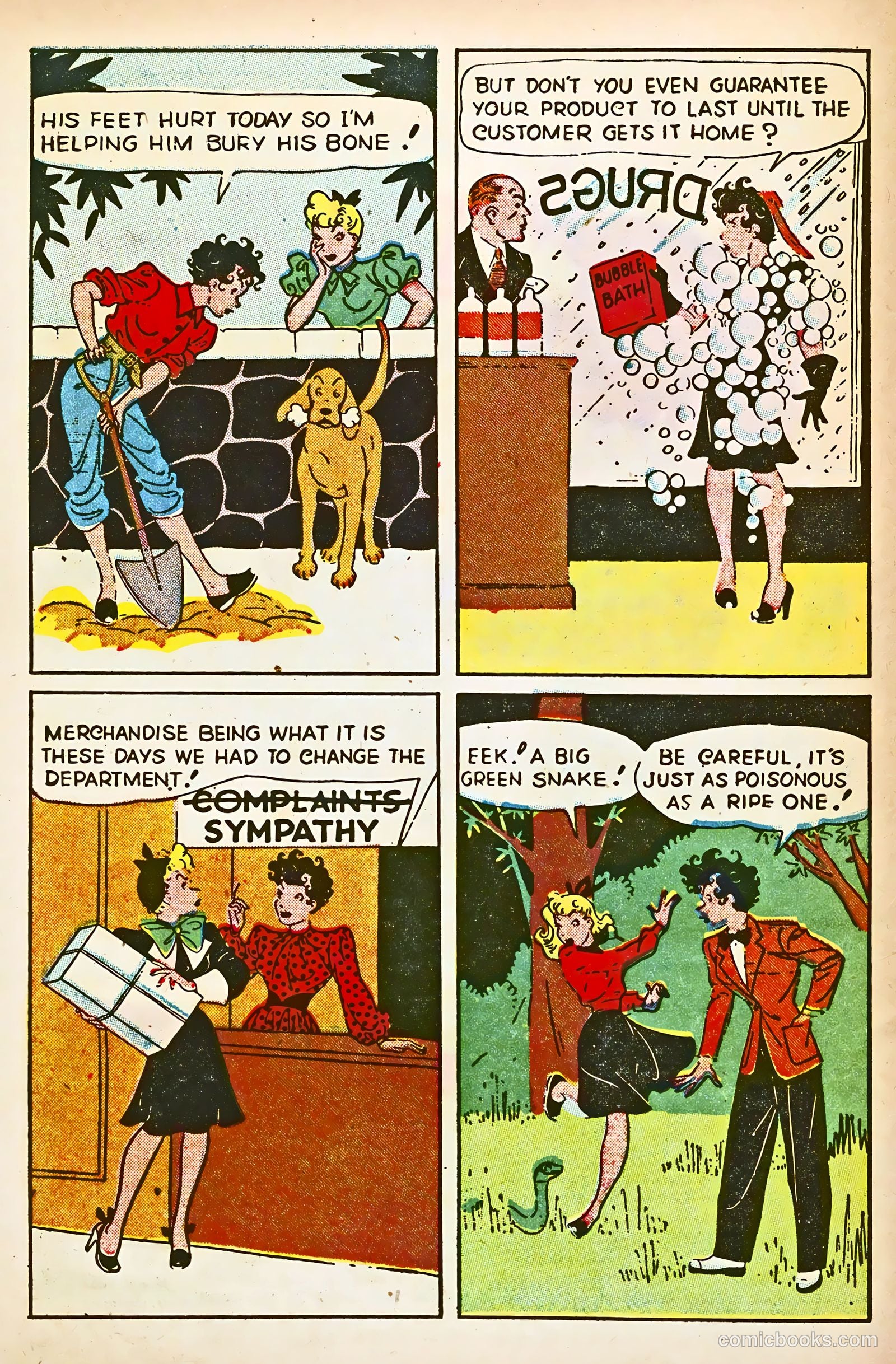 Mopsy #6 (1949) — page 30 of 36