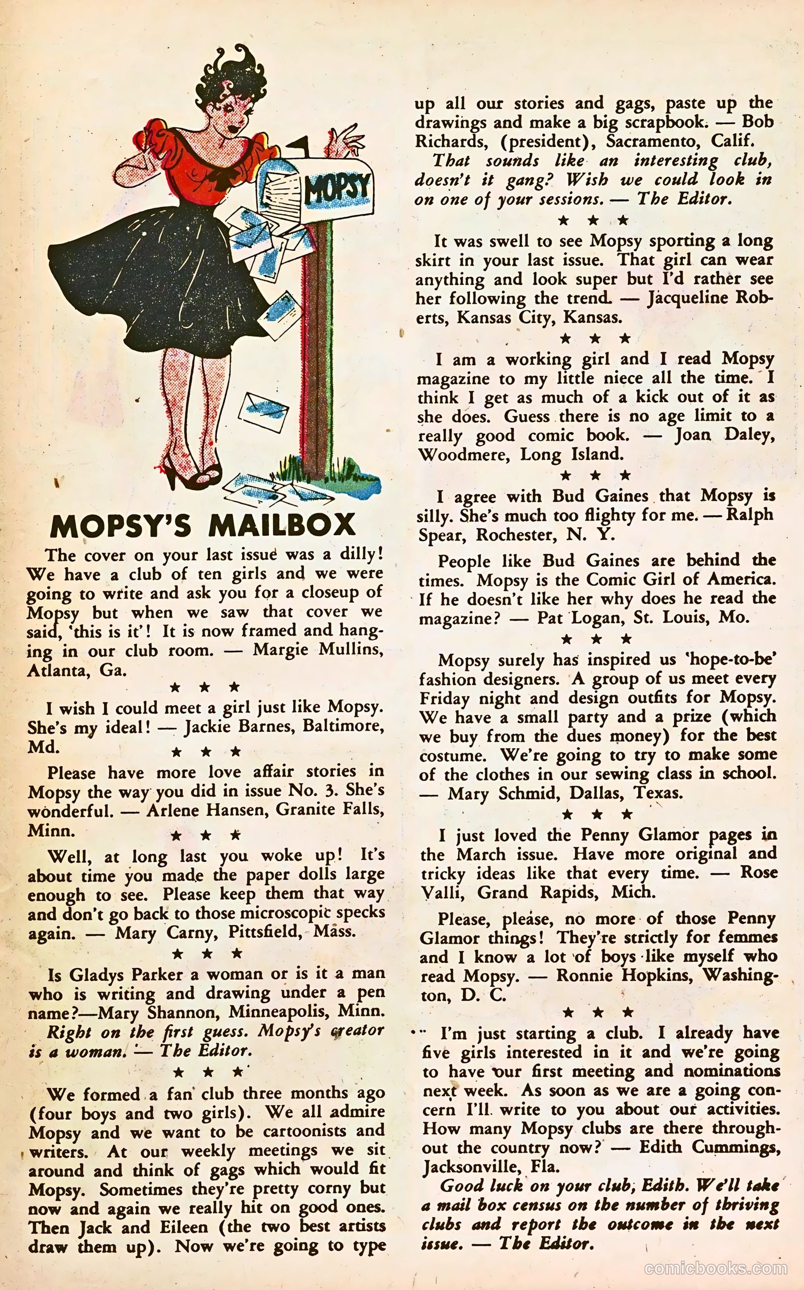 Mopsy #6 (1949) — page 31 of 36