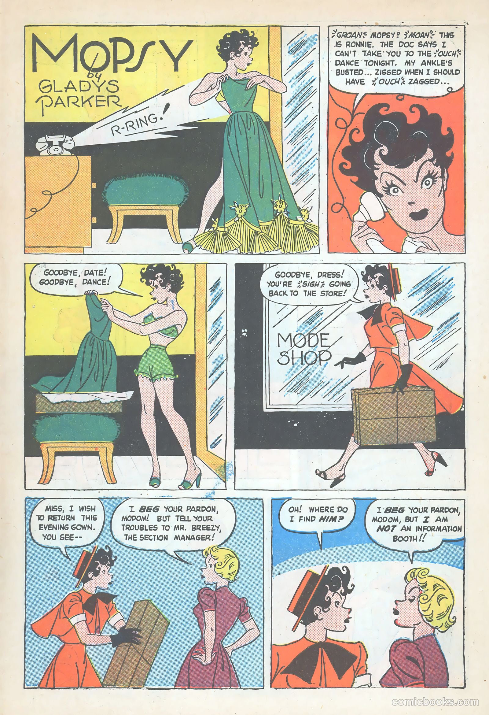 Mopsy #7 (1949) — page 3 of 36