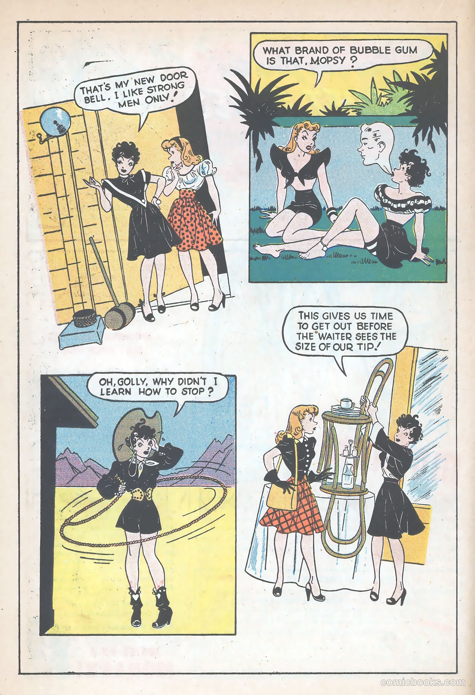 Mopsy #7 (1949) — page 16 of 36