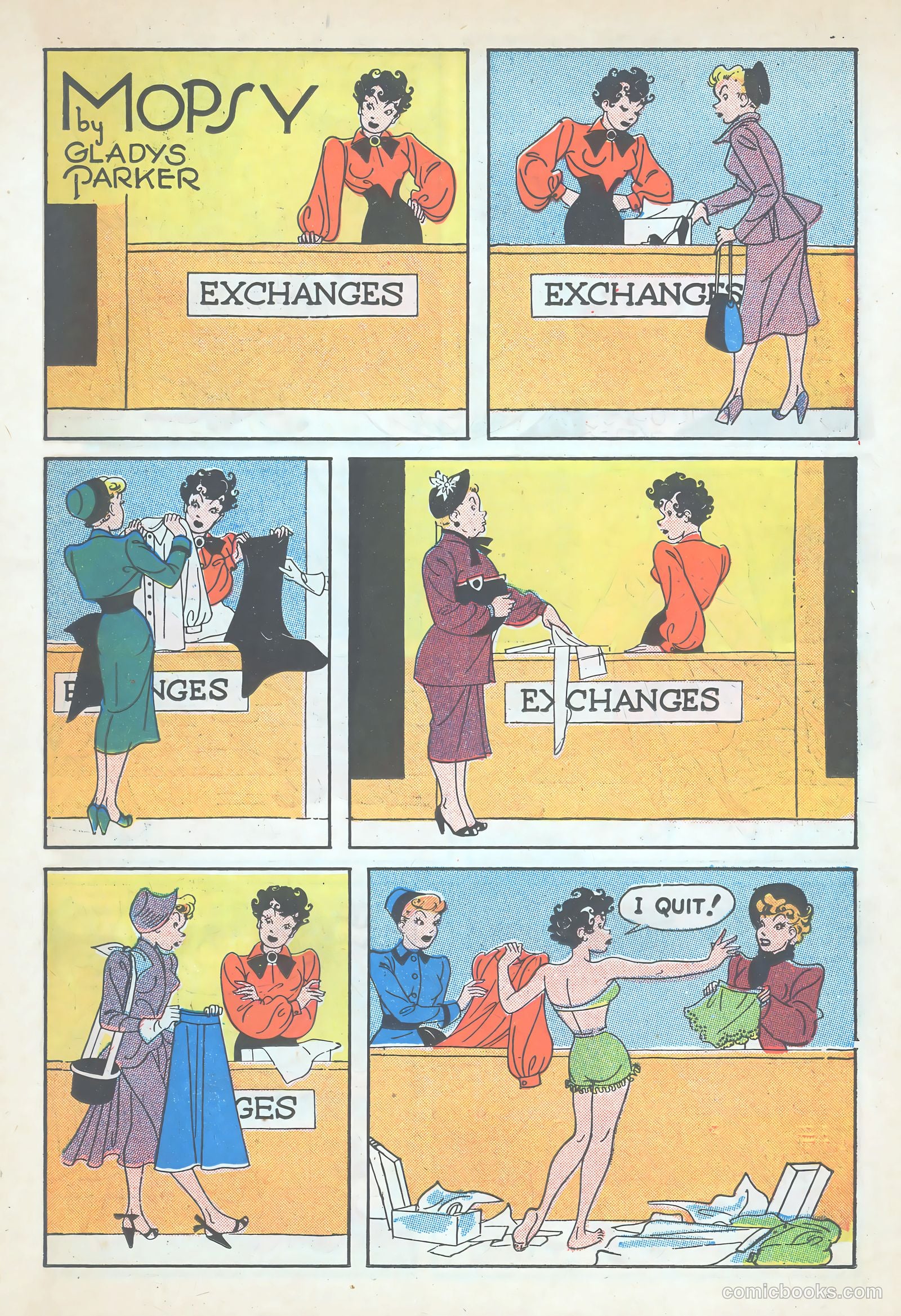 Mopsy #7 (1949) — page 23 of 36