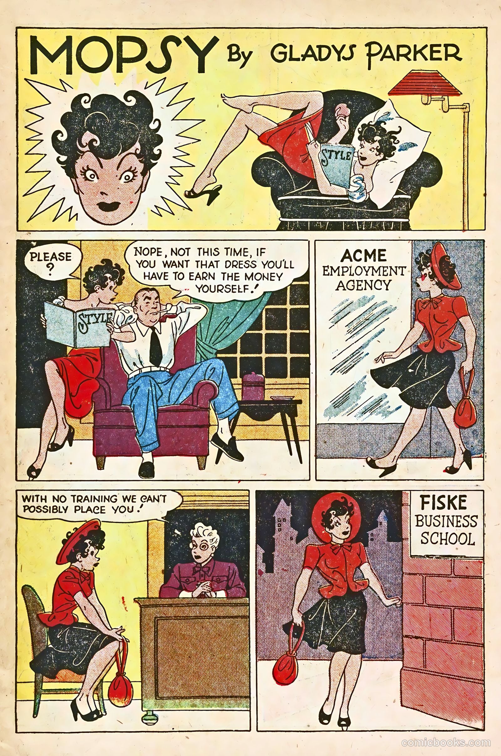 Mopsy #8 (1949) — page 3 of 36