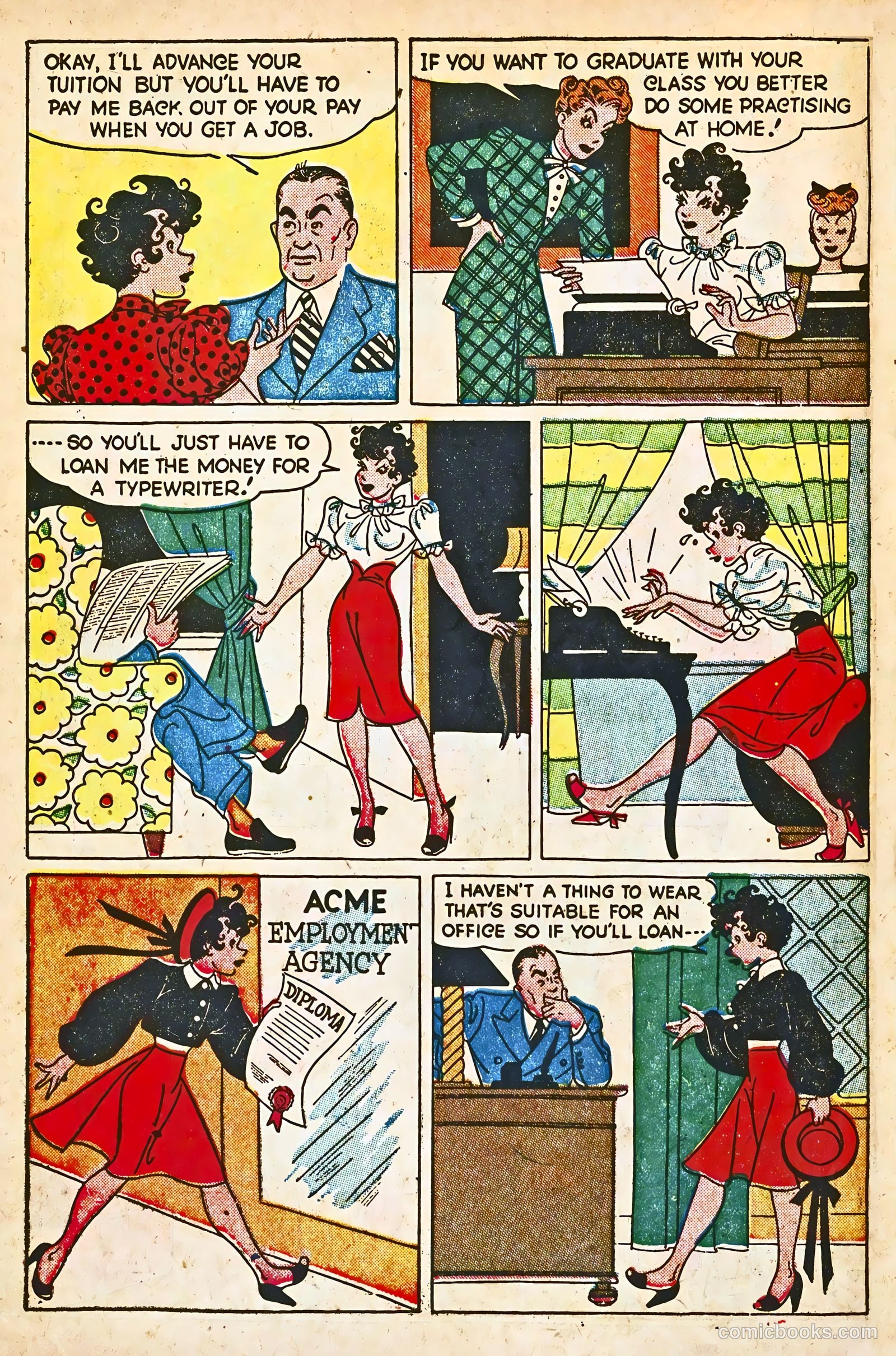 Mopsy #8 (1949) — page 4 of 36