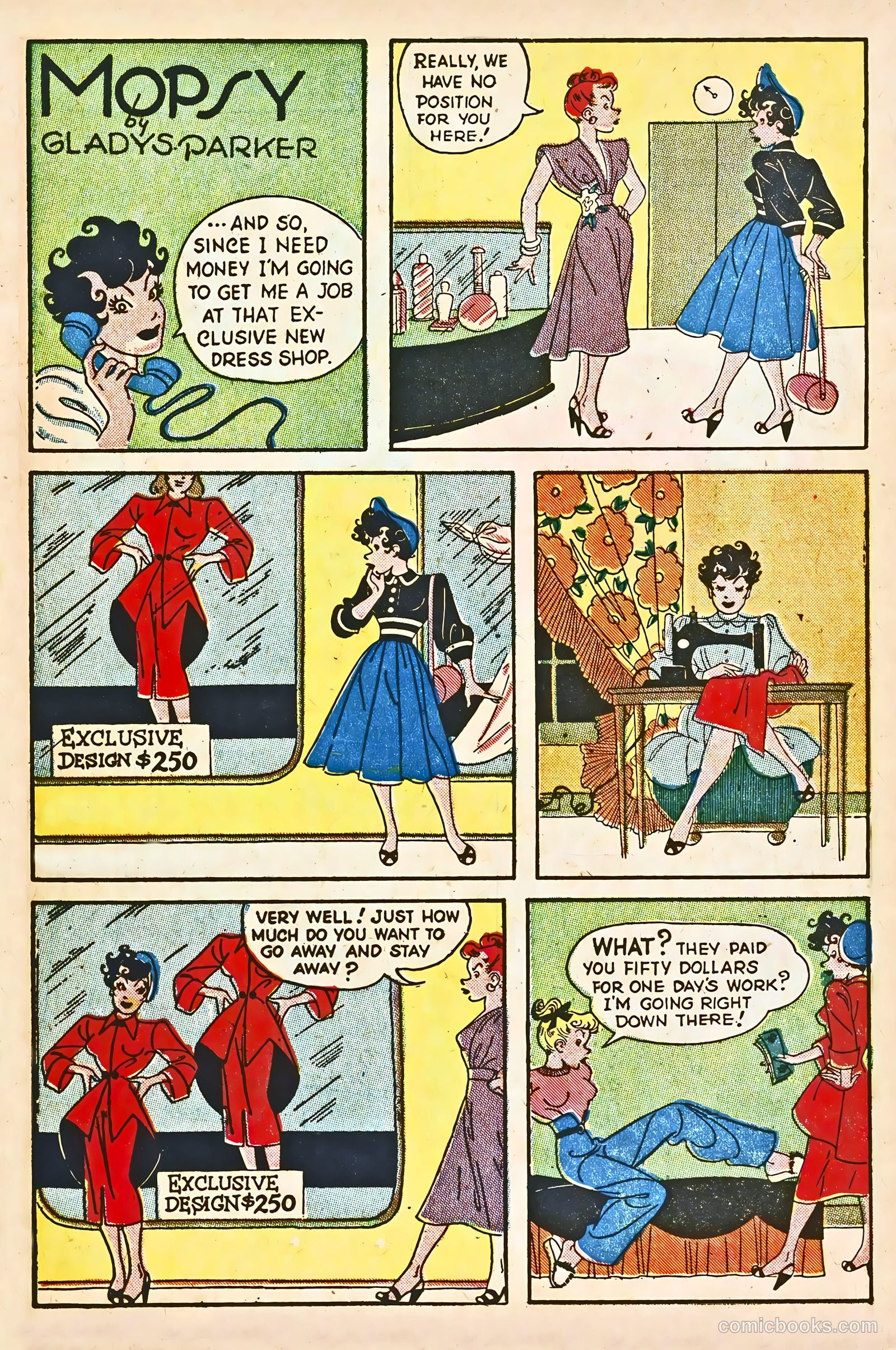 Mopsy #8 (1949) — page 9 of 36