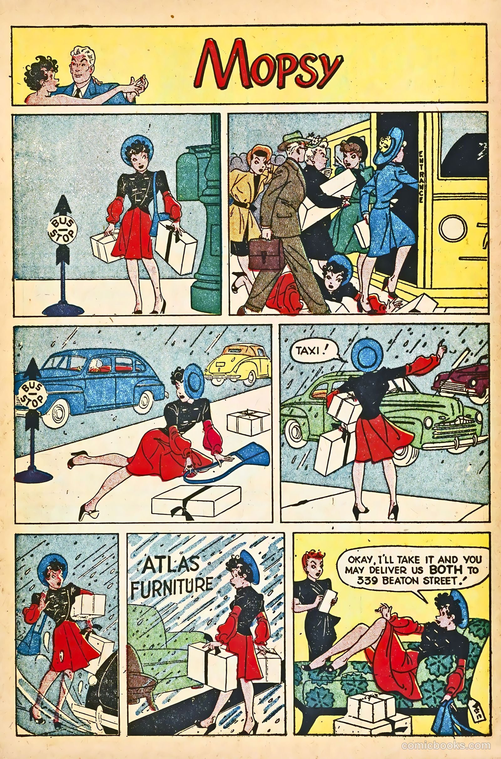 Mopsy #8 (1949) — page 16 of 36