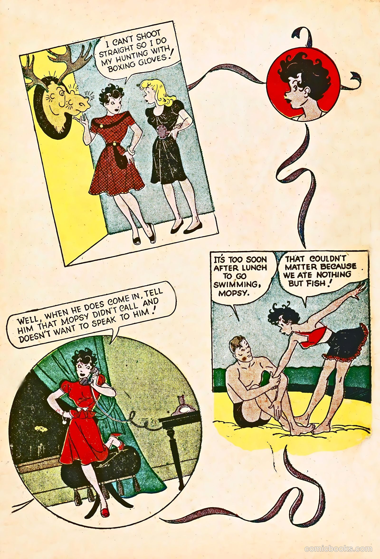 Mopsy #8 (1949) — page 28 of 36