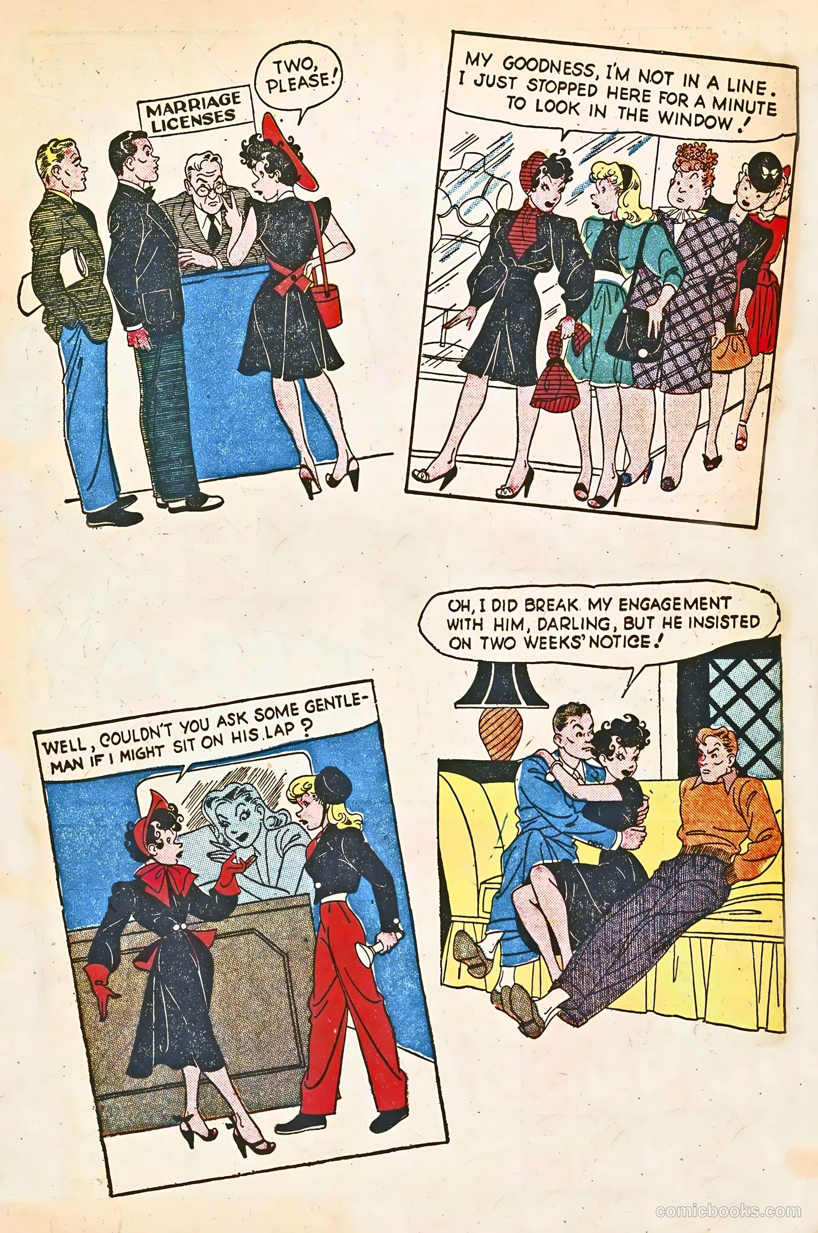 Mopsy #8 (1949) — page 30 of 36