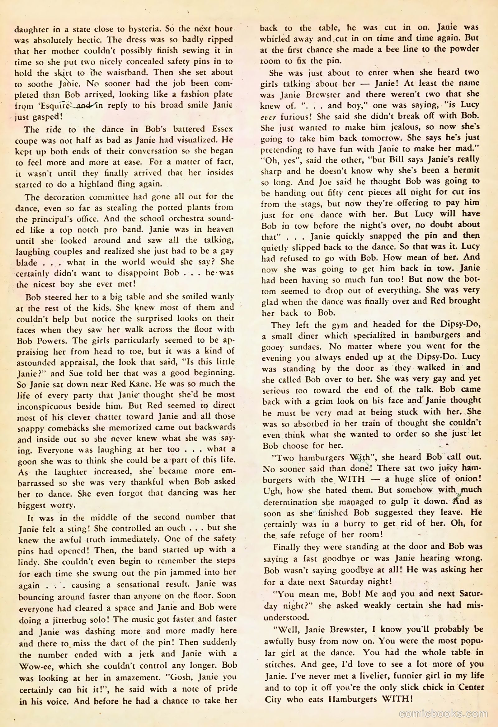 Mopsy #8 (1949) — page 35 of 36