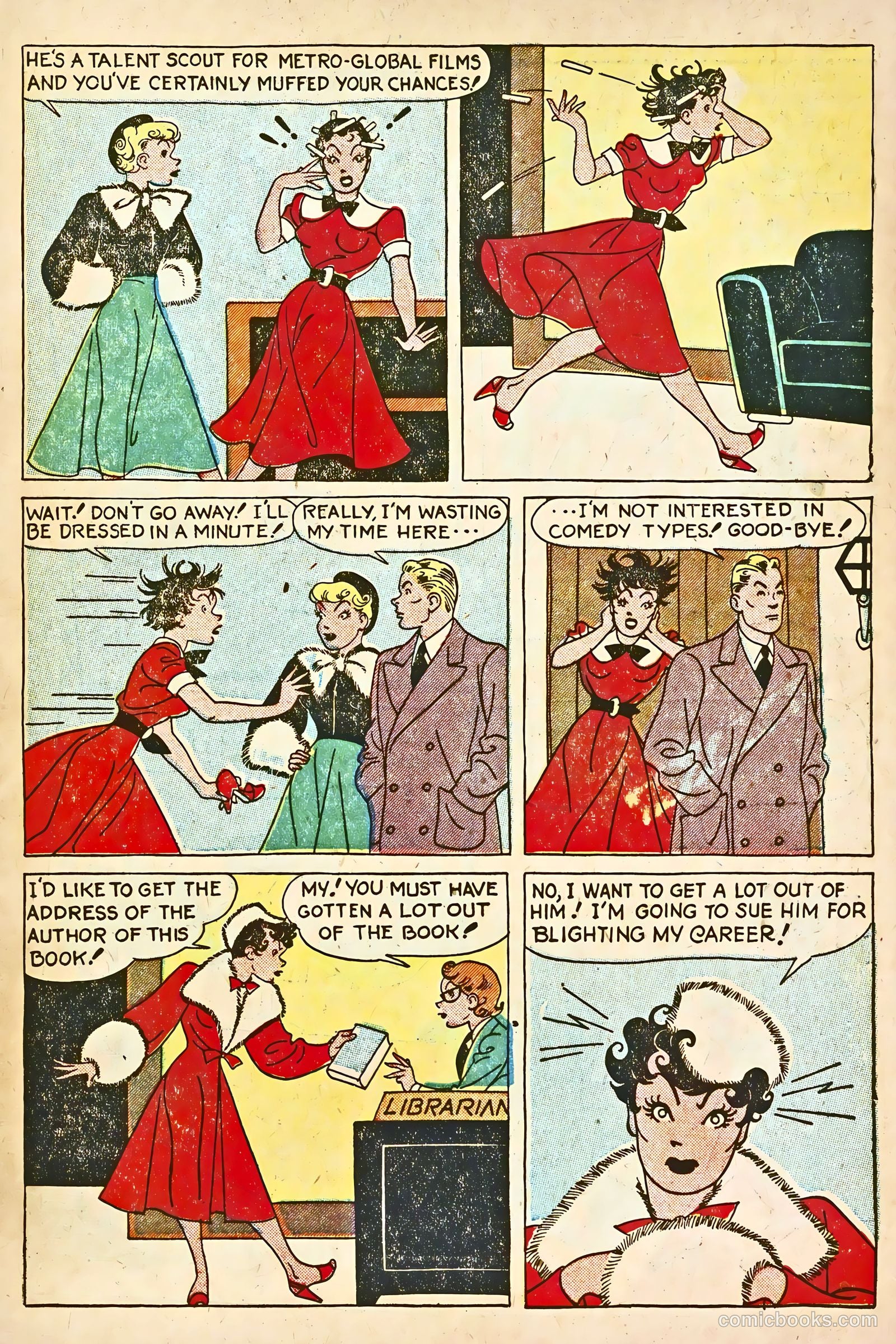 Mopsy #9 (1950) — page 7 of 36