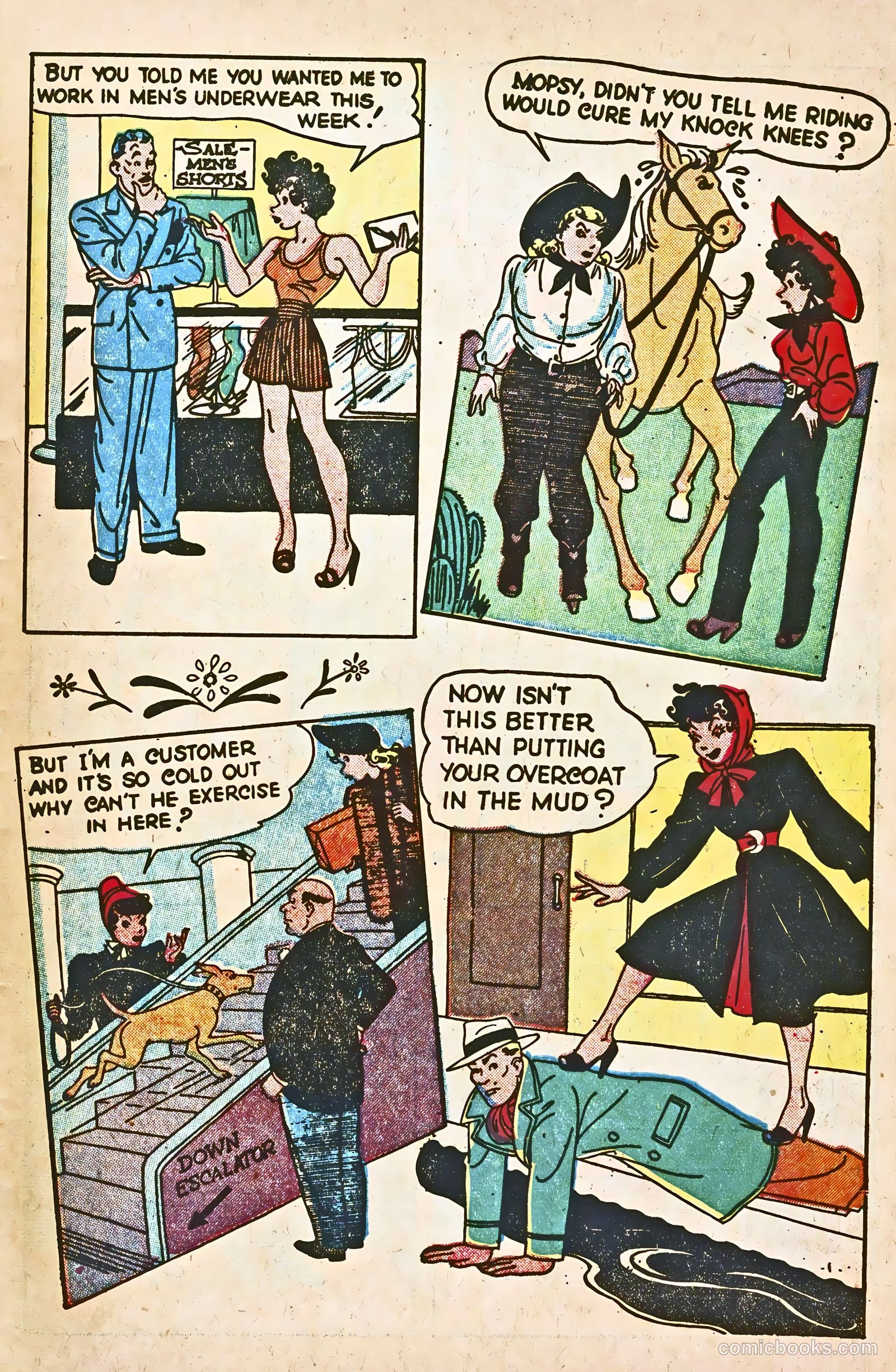 Mopsy #9 (1950) — page 31 of 36