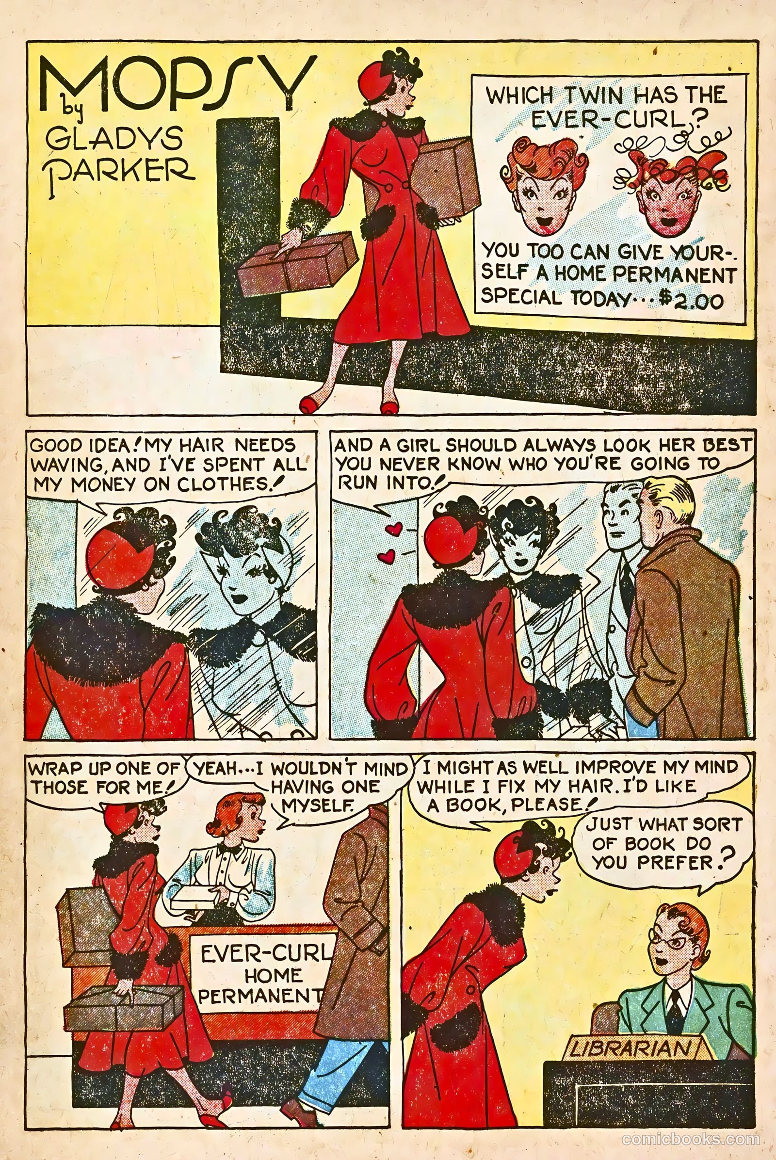 Mopsy #9 (1950) — page 3 of 36