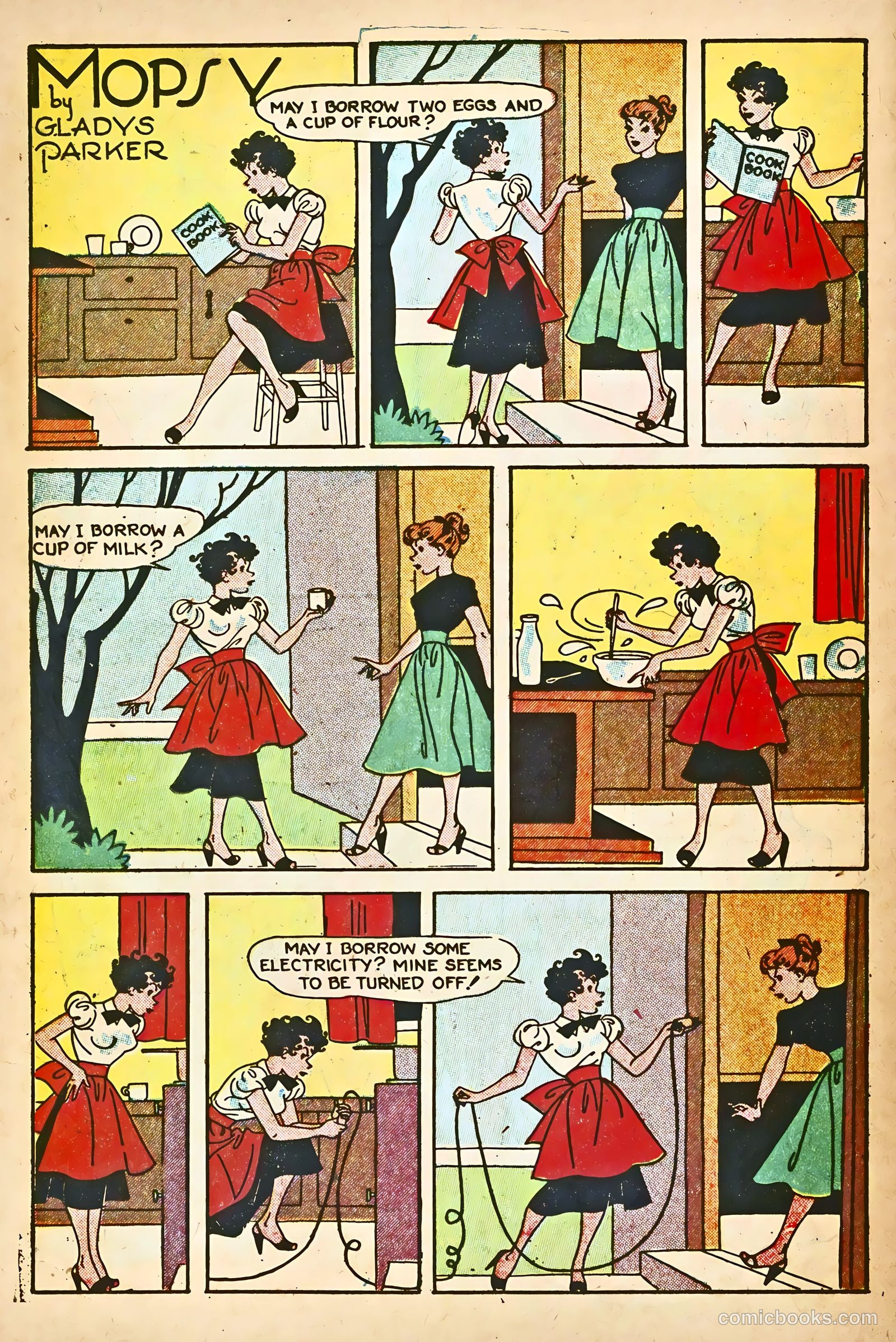 Mopsy #9 (1950) — page 12 of 36