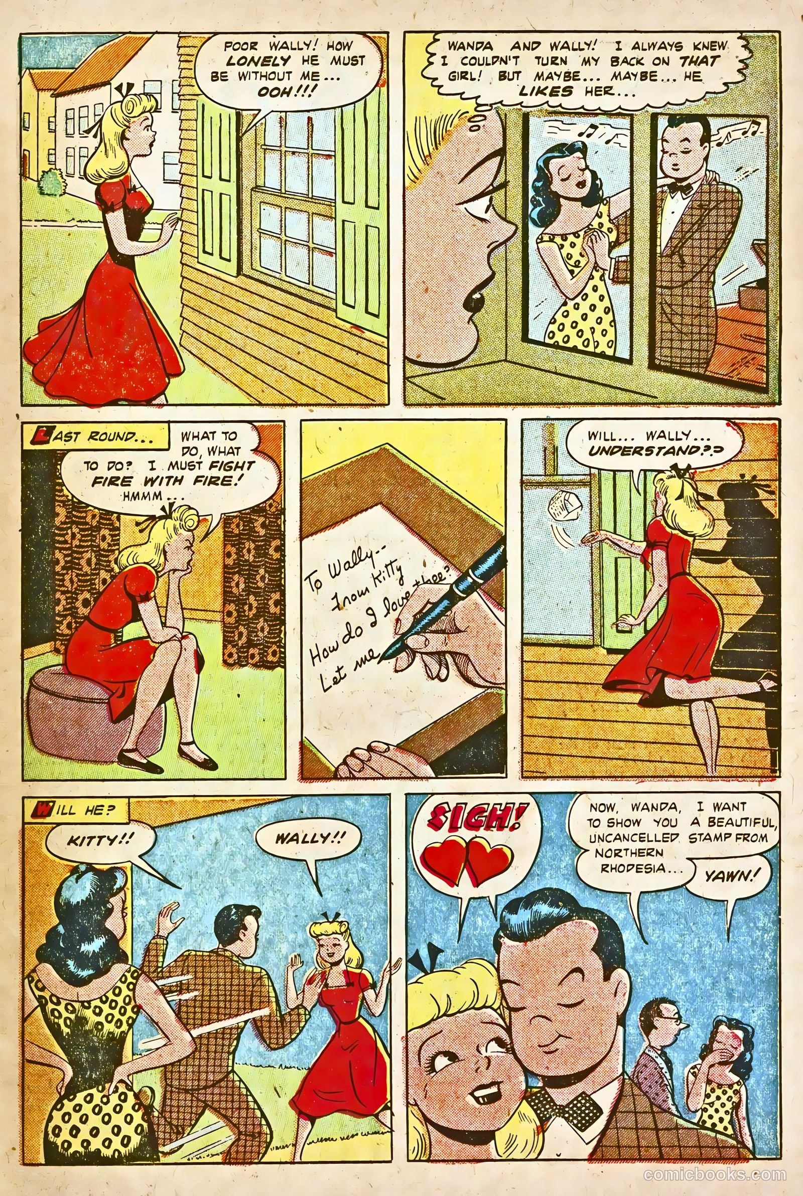 Mopsy #9 (1950) — page 23 of 36