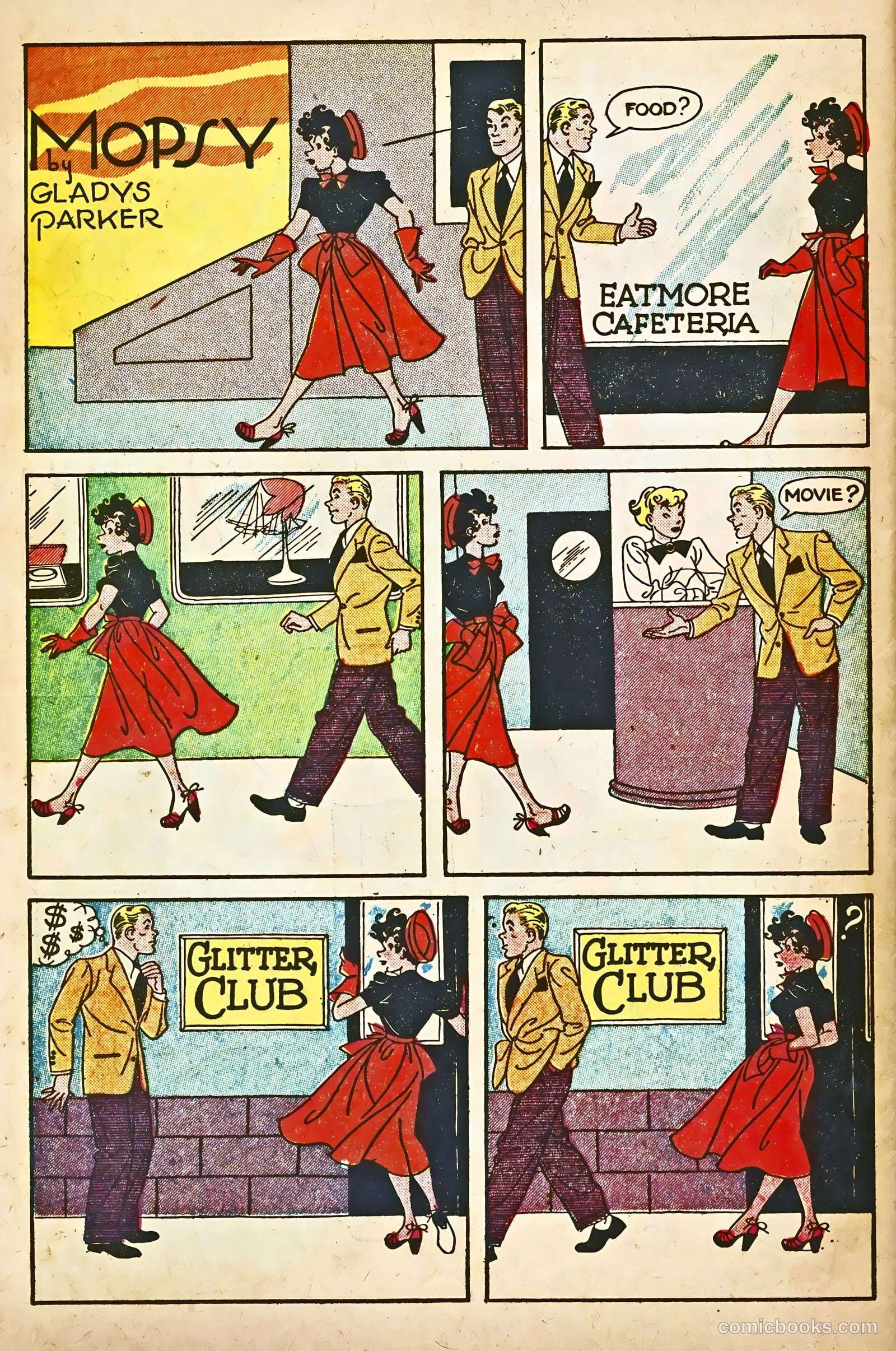 Mopsy #9 (1950) — page 32 of 36