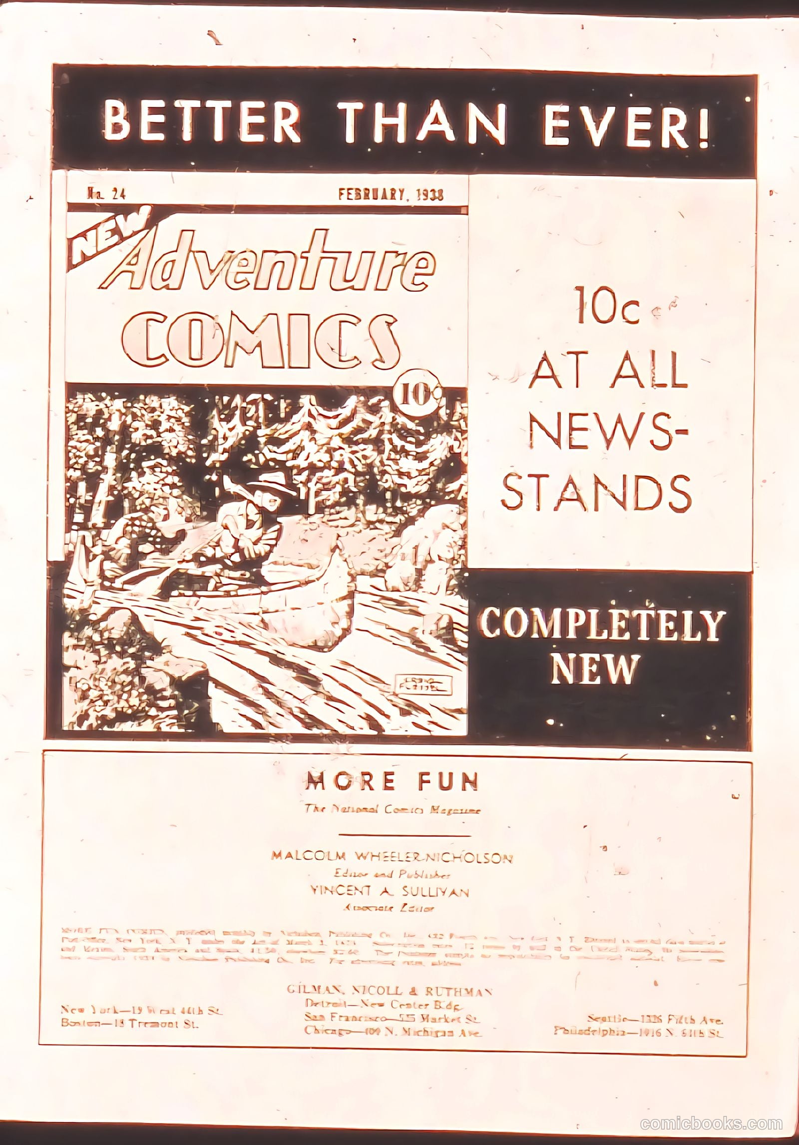 More Fun Comics #29 (1938) — page 2 of 68