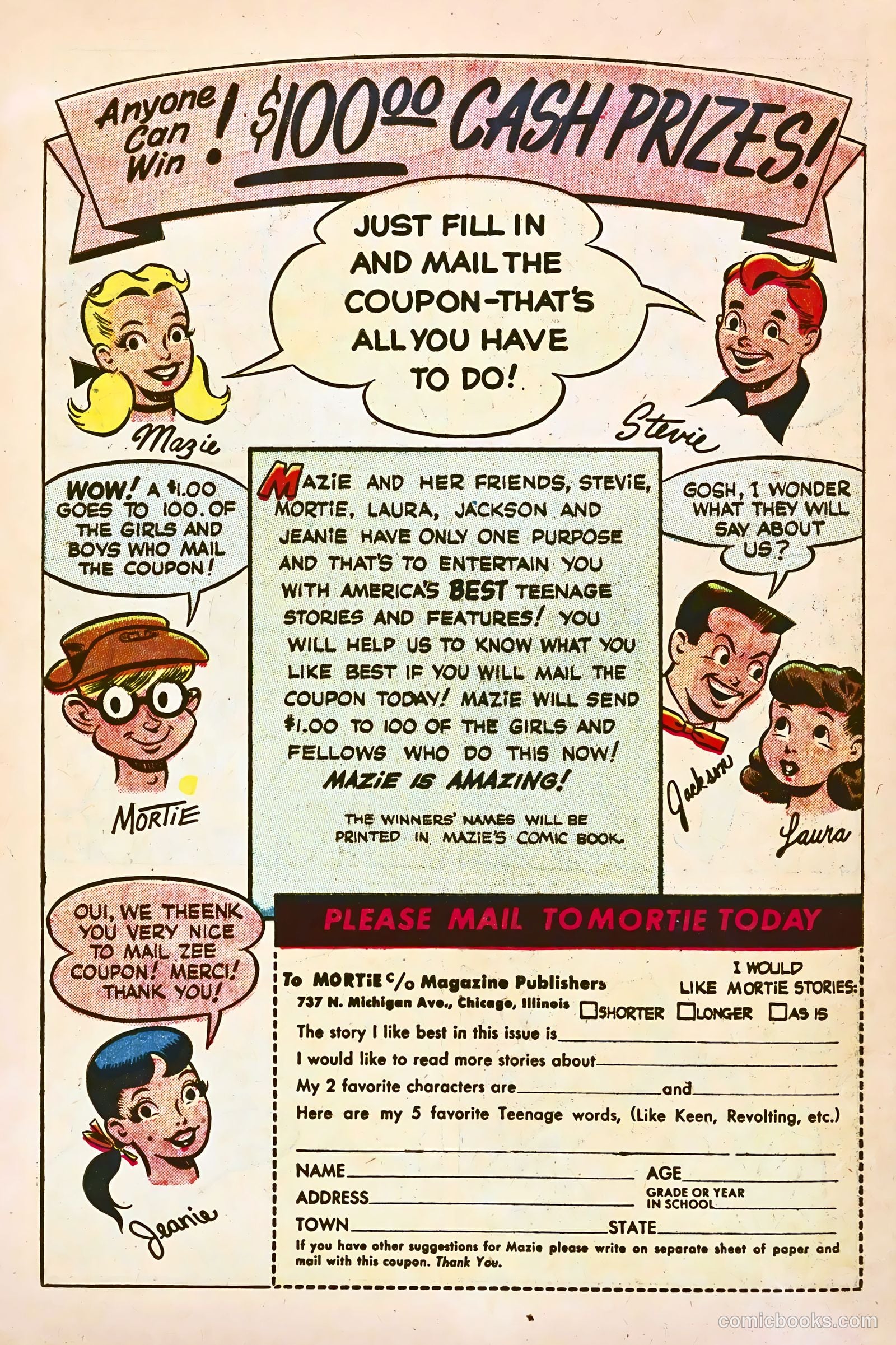 Mortie #1 (1952) — page 34 of 36