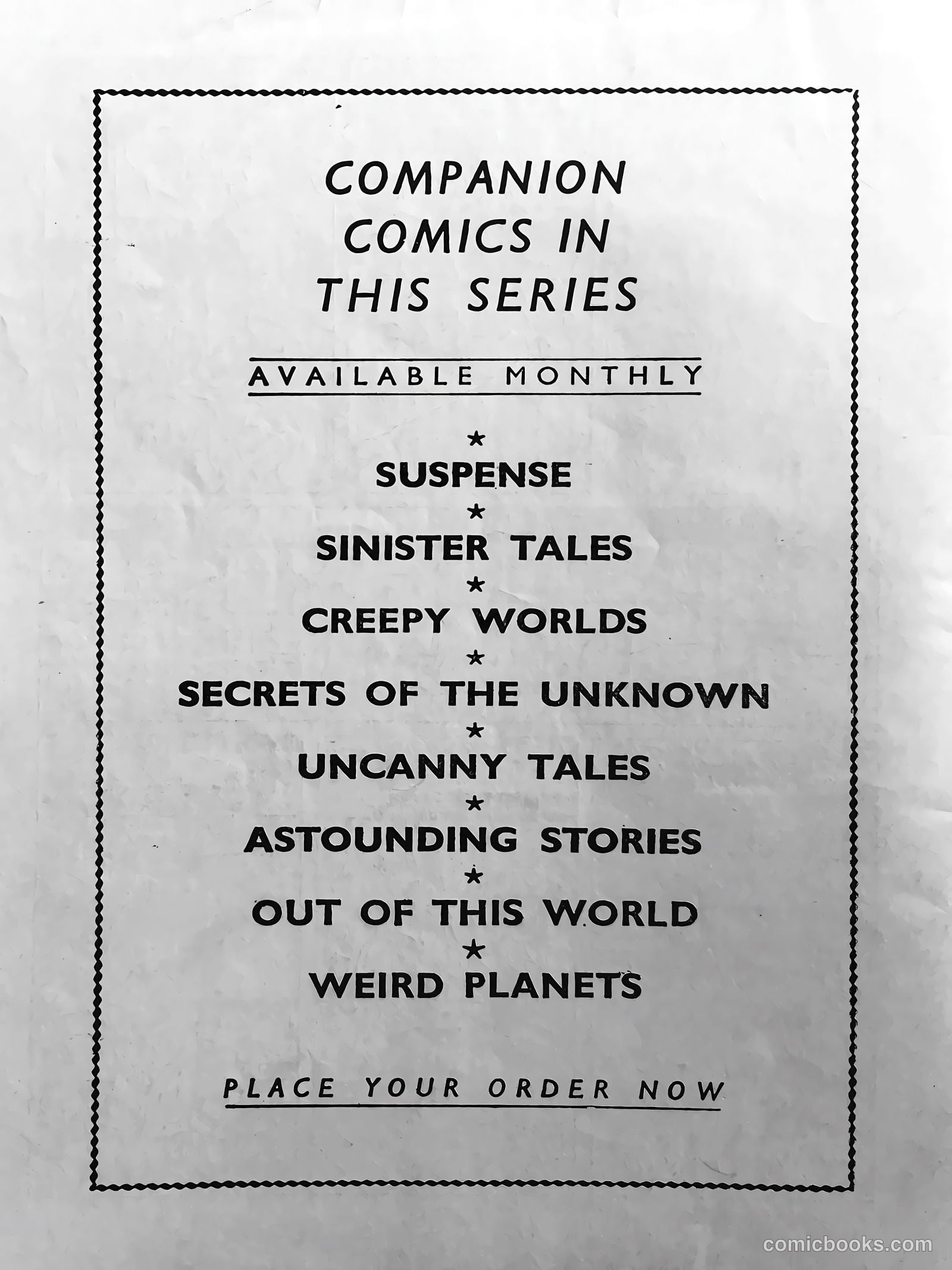 Astounding Stories #22 — page 59 of 59