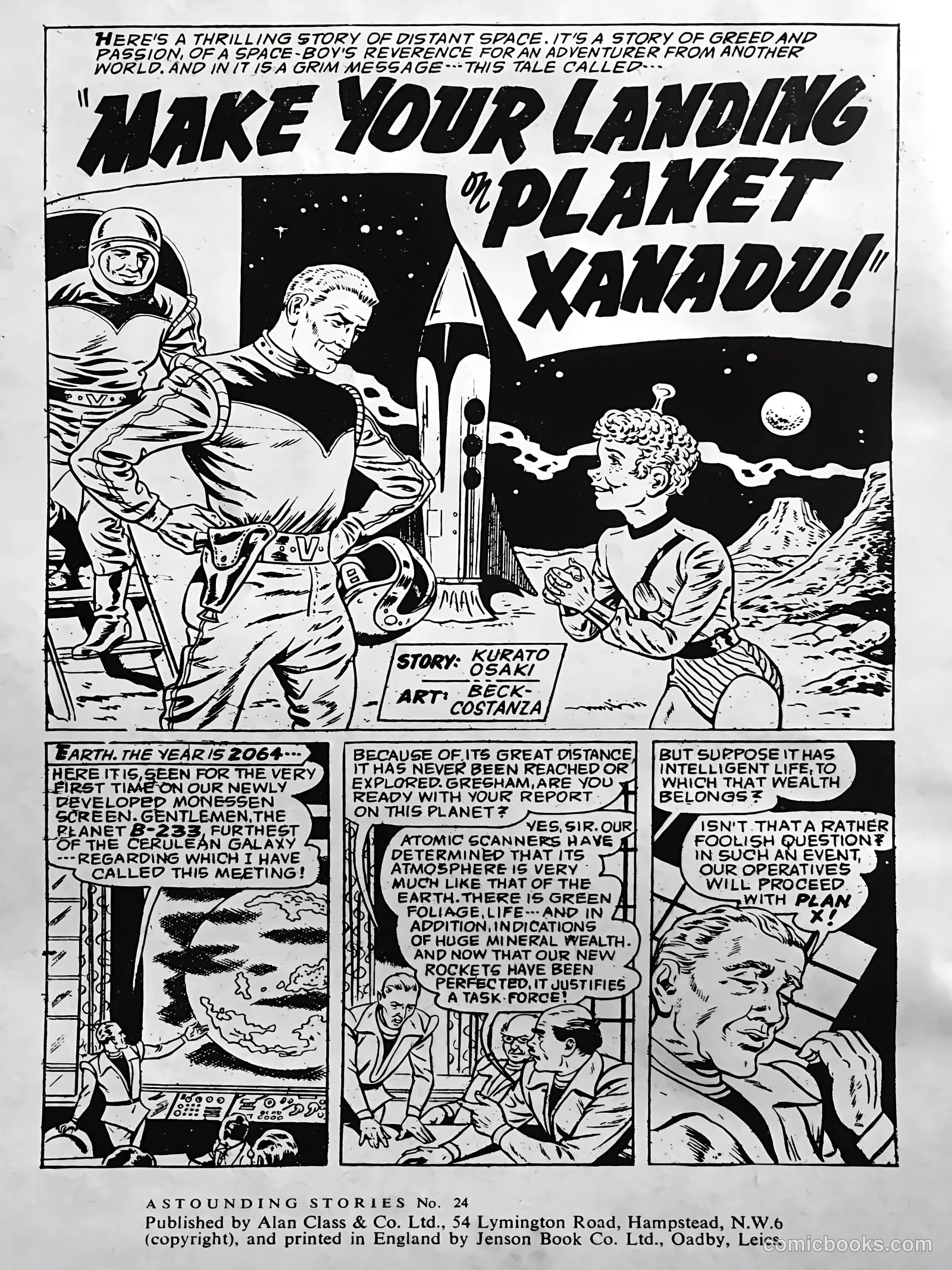 Astounding Stories #24 (1968) — page 2 of 36