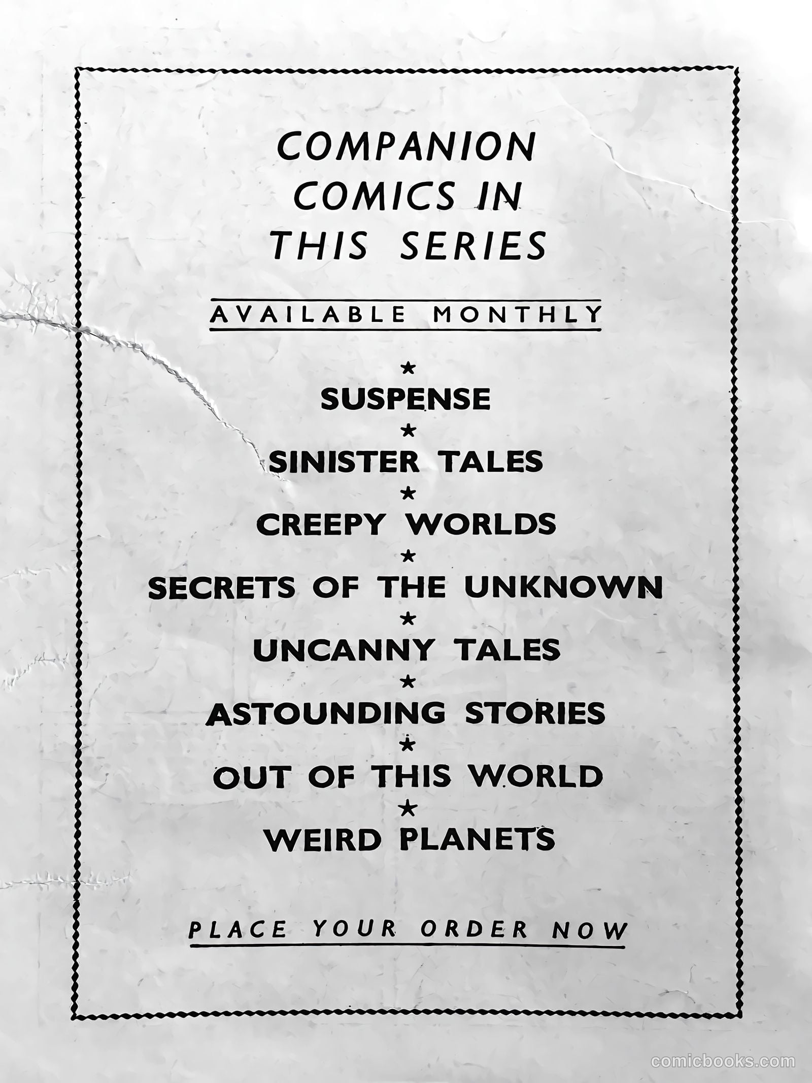 Astounding Stories #27 — page 30 of 30
