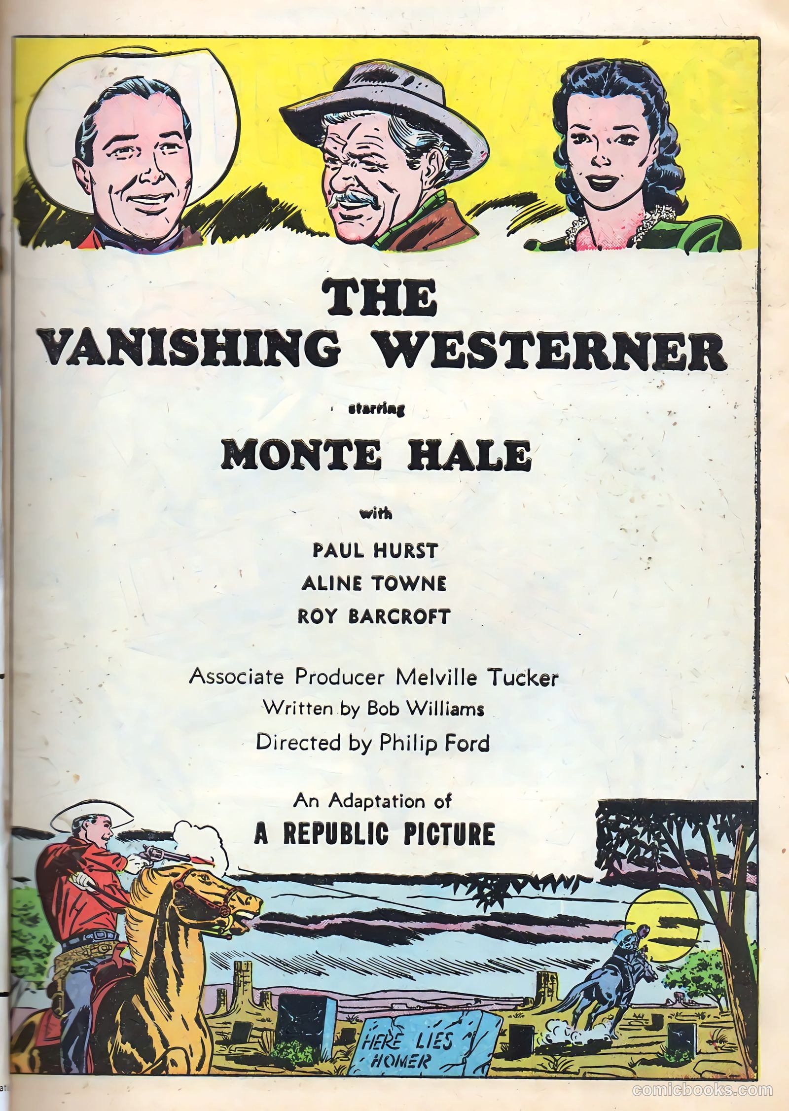 Motion Picture Comics #101 (1950) — page 3 of 36