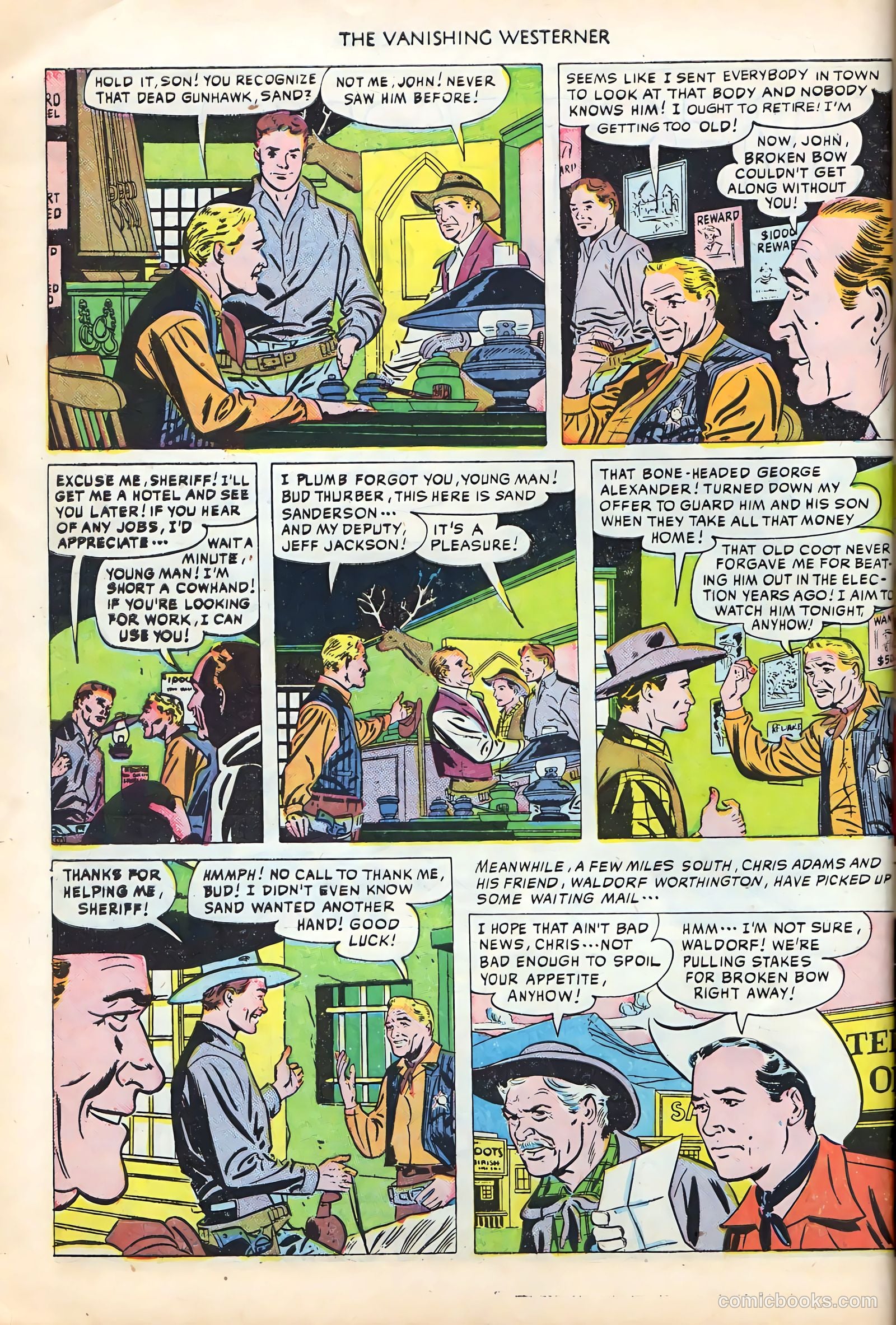 Motion Picture Comics #101 (1950) — page 6 of 36